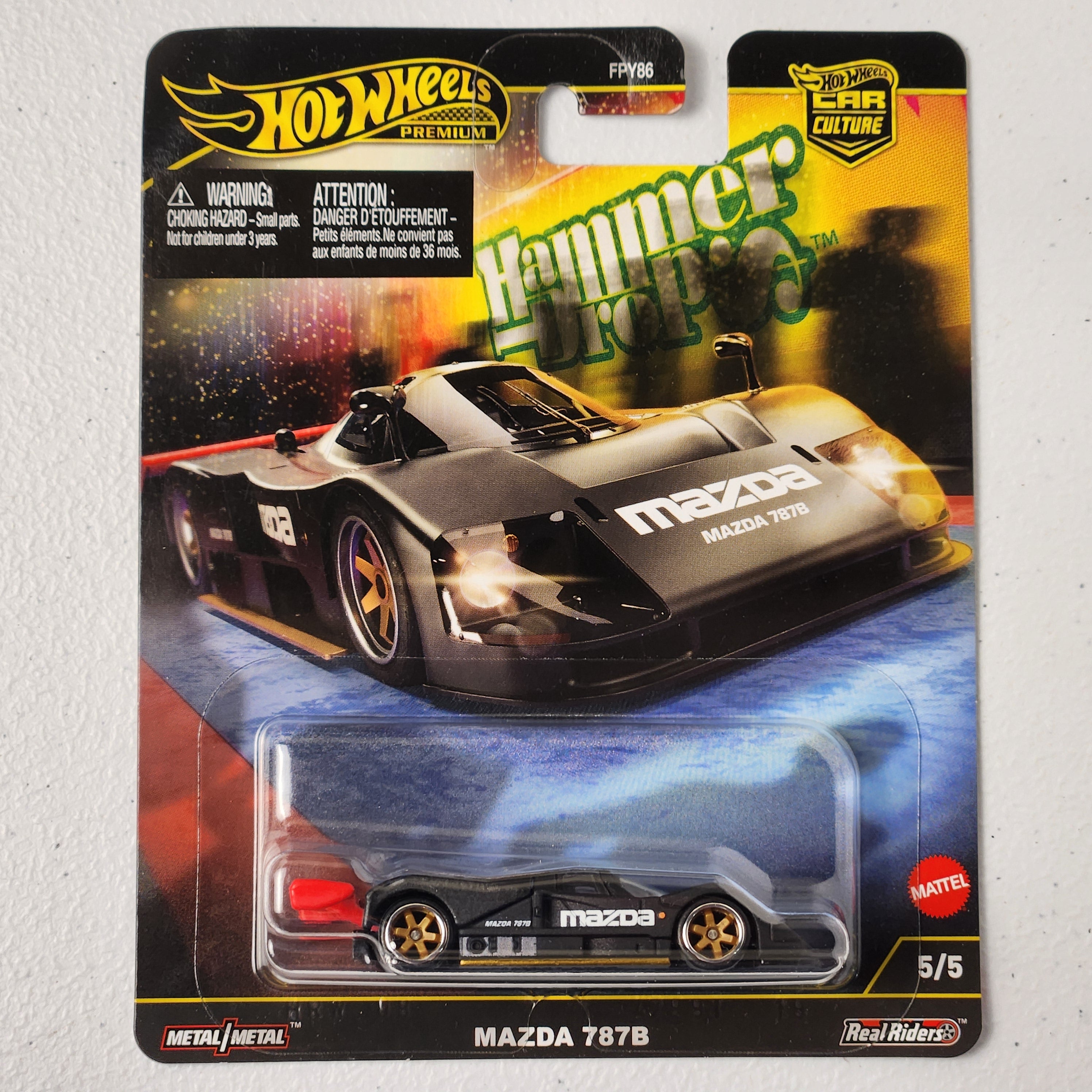 787B #5 Car Culture: Hammer Drop JDM Premium Hot Wheels 2025
