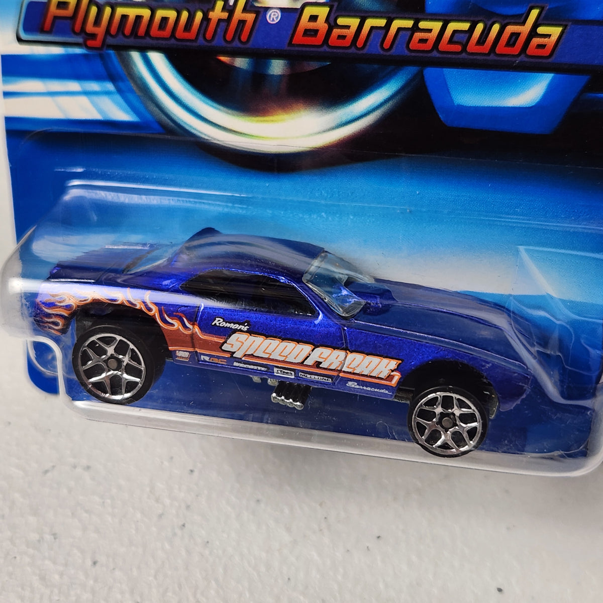 Plymouth Barracuda Funny Car METAL BASE American 2000 Mainline Hot Wheels