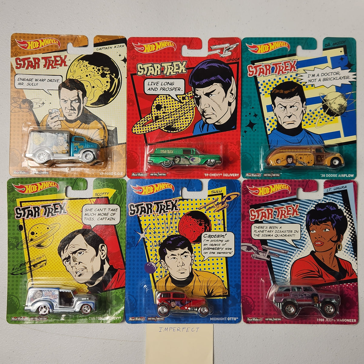Star Trex Set Mainline Hot Wheels