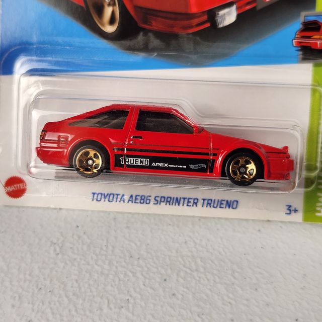 Toyota AE86 Sprinter Trueno JDM Mainline Hot Wheels