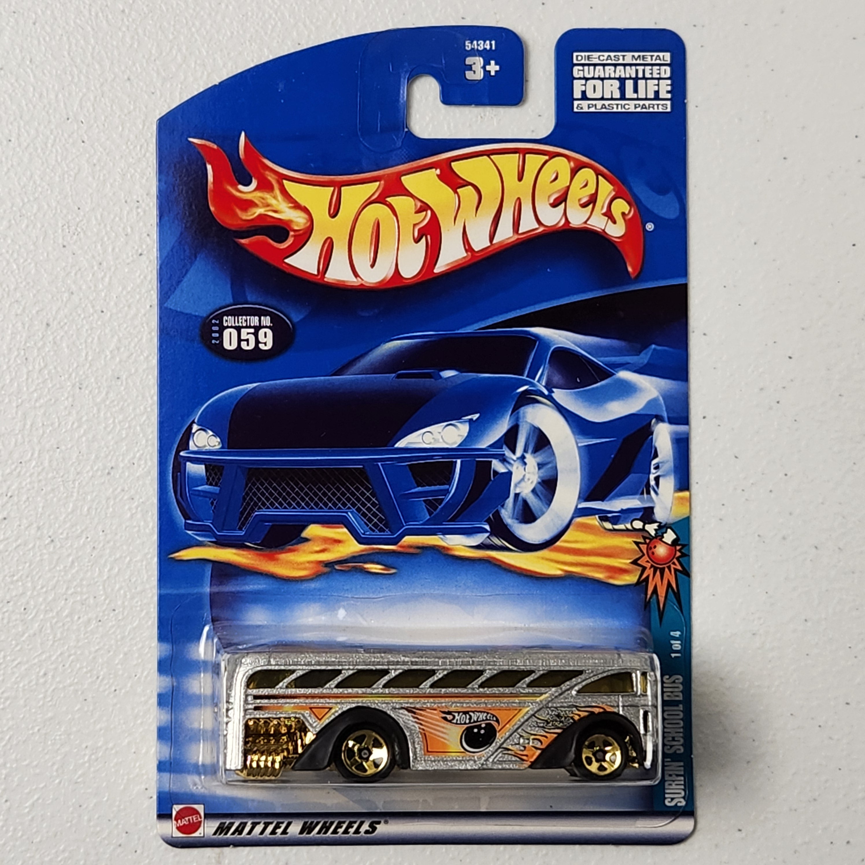 Surfin' School Bus American Mainline Hot Wheels