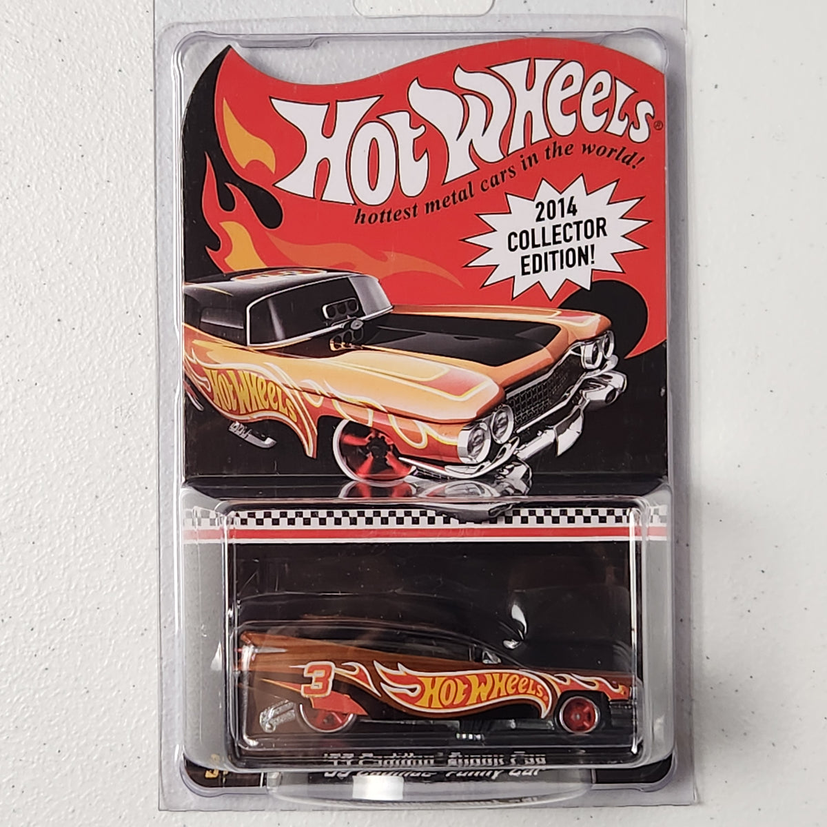 59 Cadillac Funny Car Mail-in American Collector Edition Hot Wheels 2014