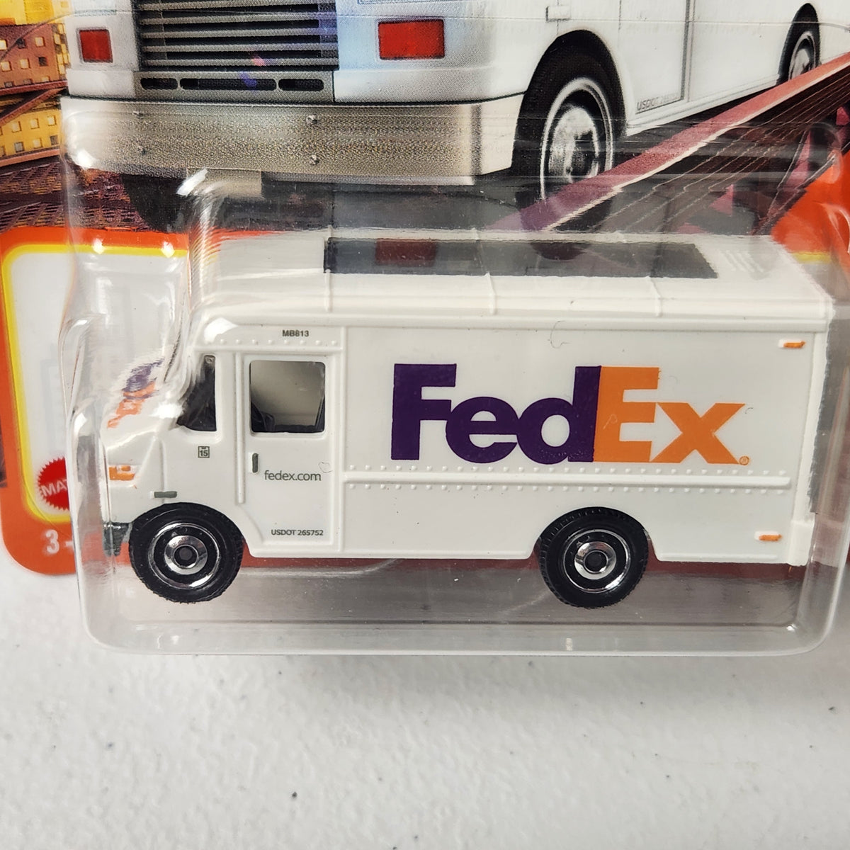 FedEx Express Delivery Truck American matchbox_mainline Hot Wheels