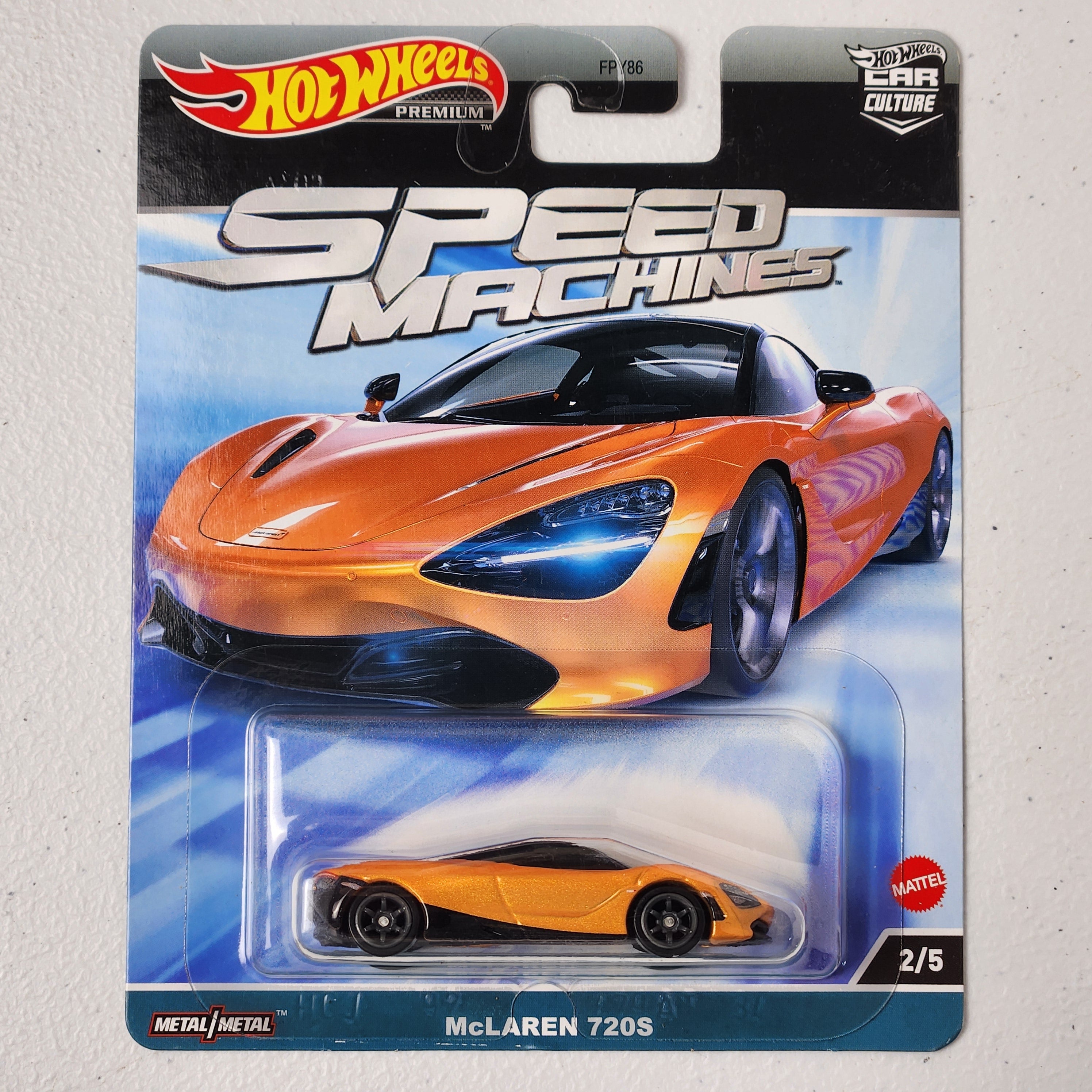 McLaren 720S 2/5 Car Culture: Speed Machines European Premium Hot Wheels 2023