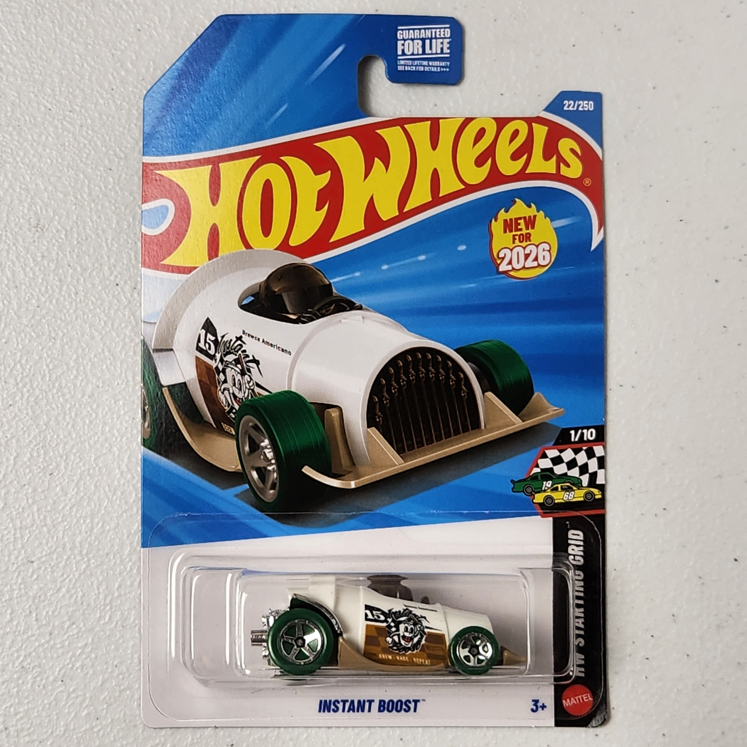 Instant Boost Coffee Cup Racer American Mainline Hot Wheels