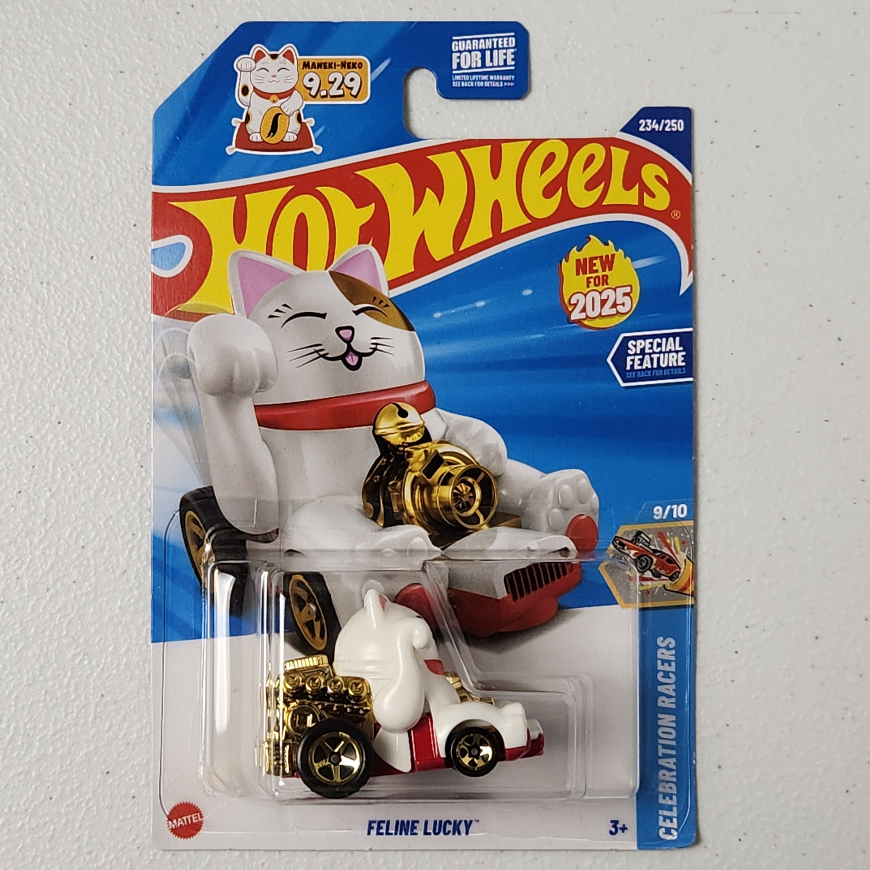Feline Lucky Maneki-Neko Cat JDM Mainline Hot Wheels