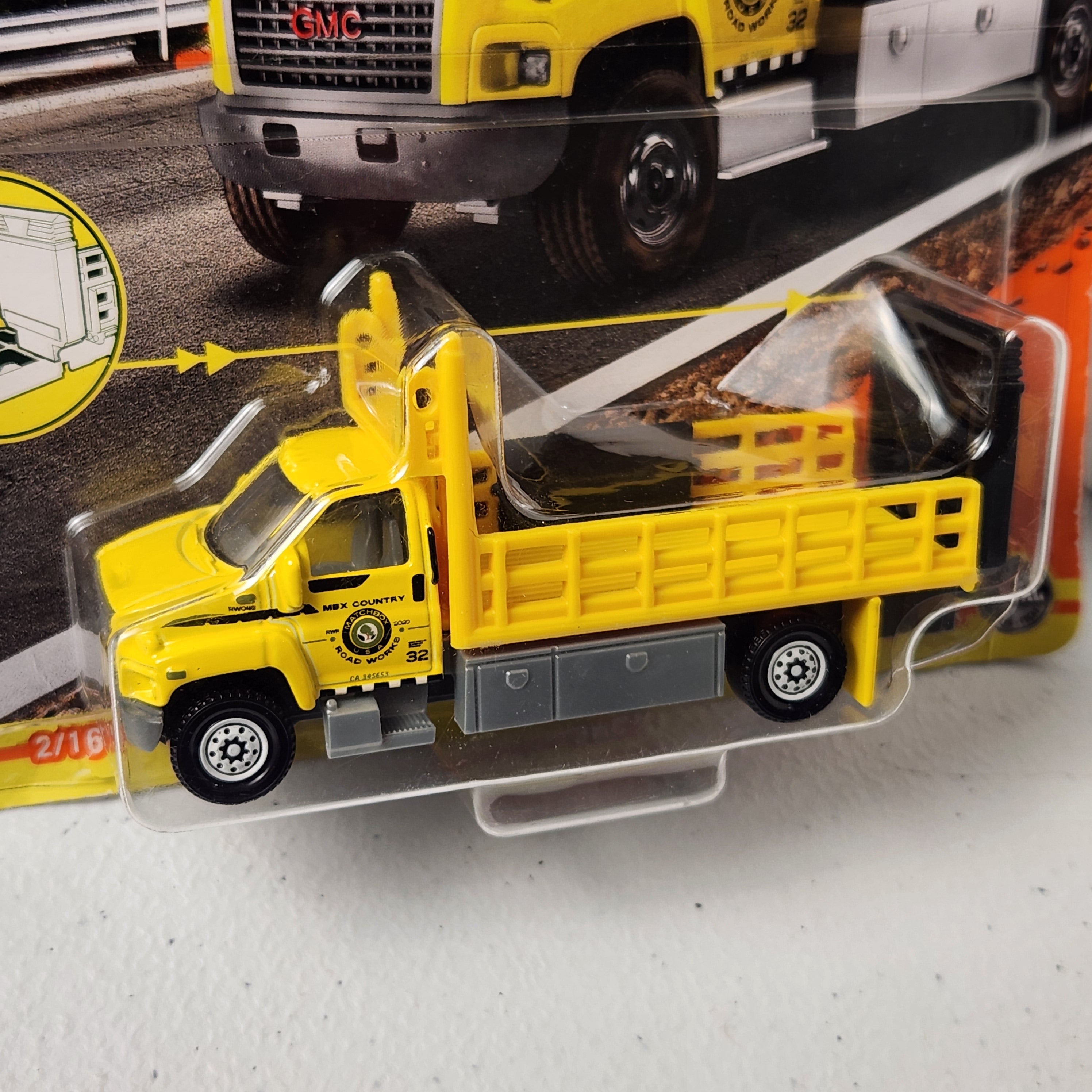 GMC 3500 Attenuator Truck American Working Rigs Matchbox 2021