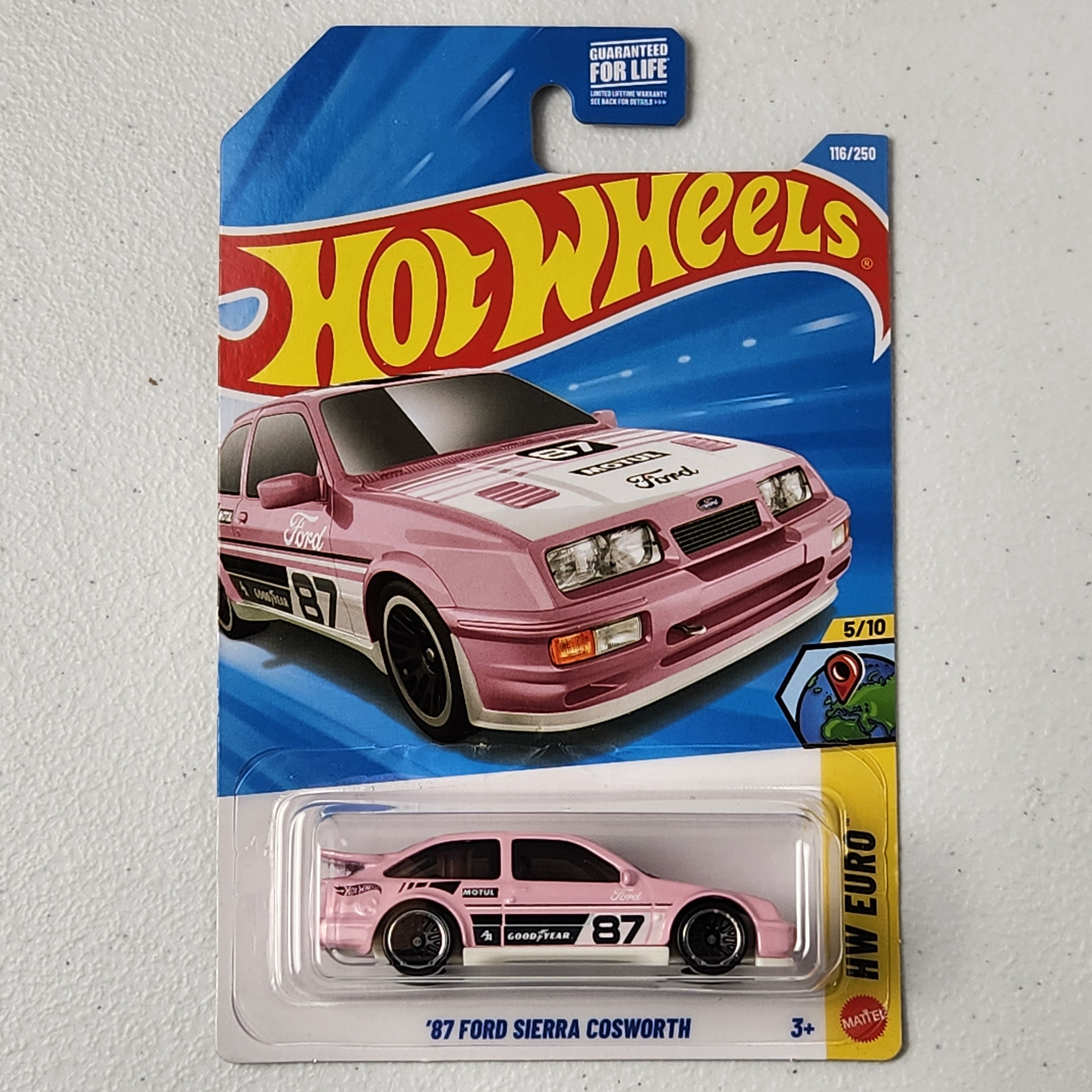 87 Ford Sierra Cosworth American Mainline Hot Wheels