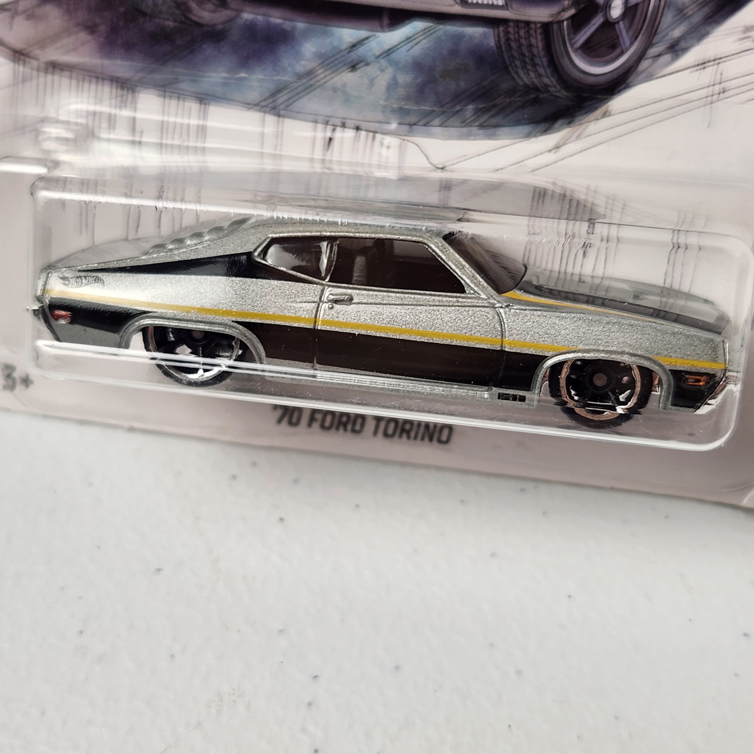 70 Ford Torino 6/6 American Detroit Muscle Hot Wheels 2018