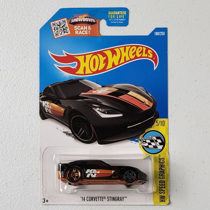 2014 Corvette Stingray C7 American Mainline Hot Wheels