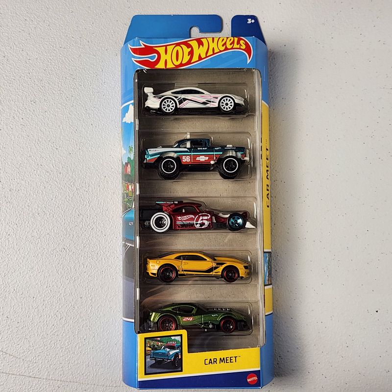Car Meet 5 Pack Mainline Hot Wheels