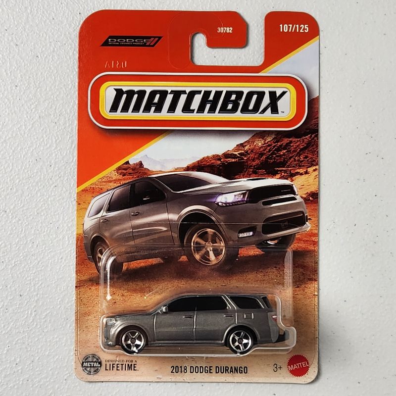 2018 Dodge Durango American Matchbox