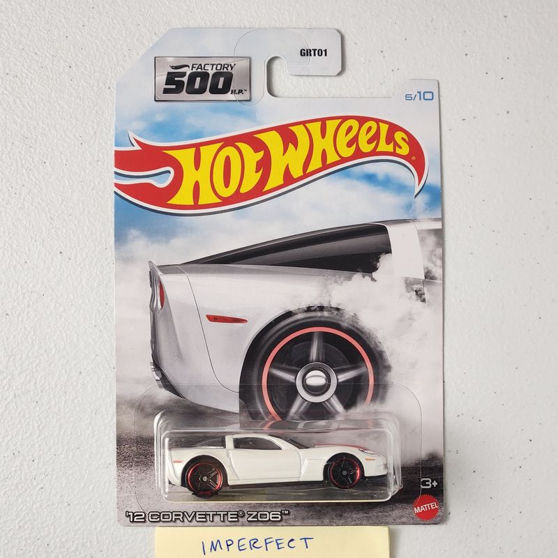 12 Corvette Z06 #5/10 Factory 500 American SS HW