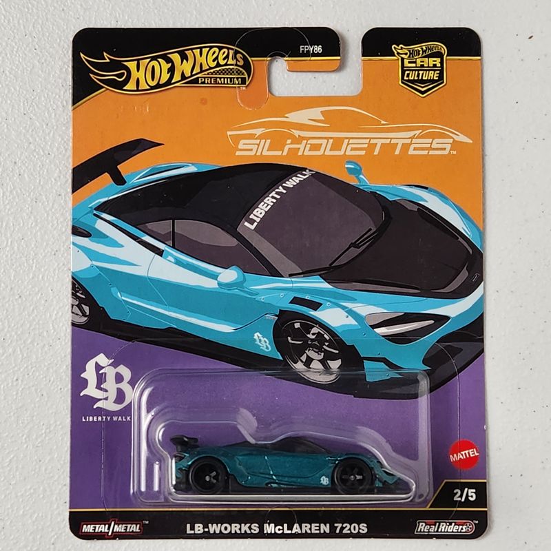 McLaren #2/5 Silhouettes Car Culture Premium Hot Wheels