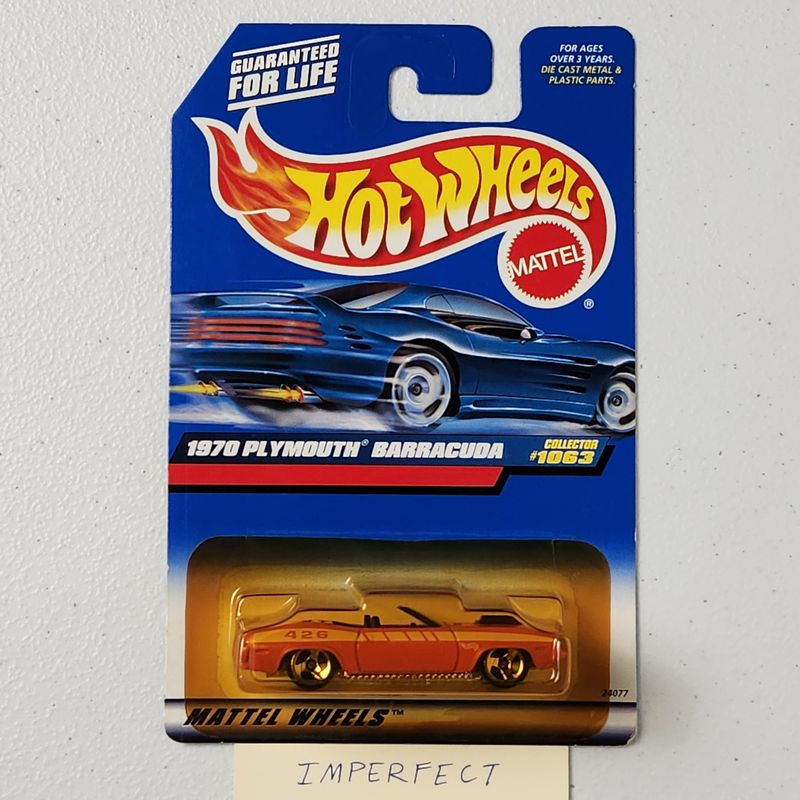70 Plymouth Barracuda American Mainline Hot Wheels