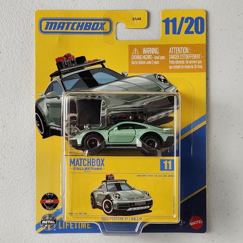 2023 Porsche 911 Rallye #11/20 Matchbox Collectors European Premium Matchbox