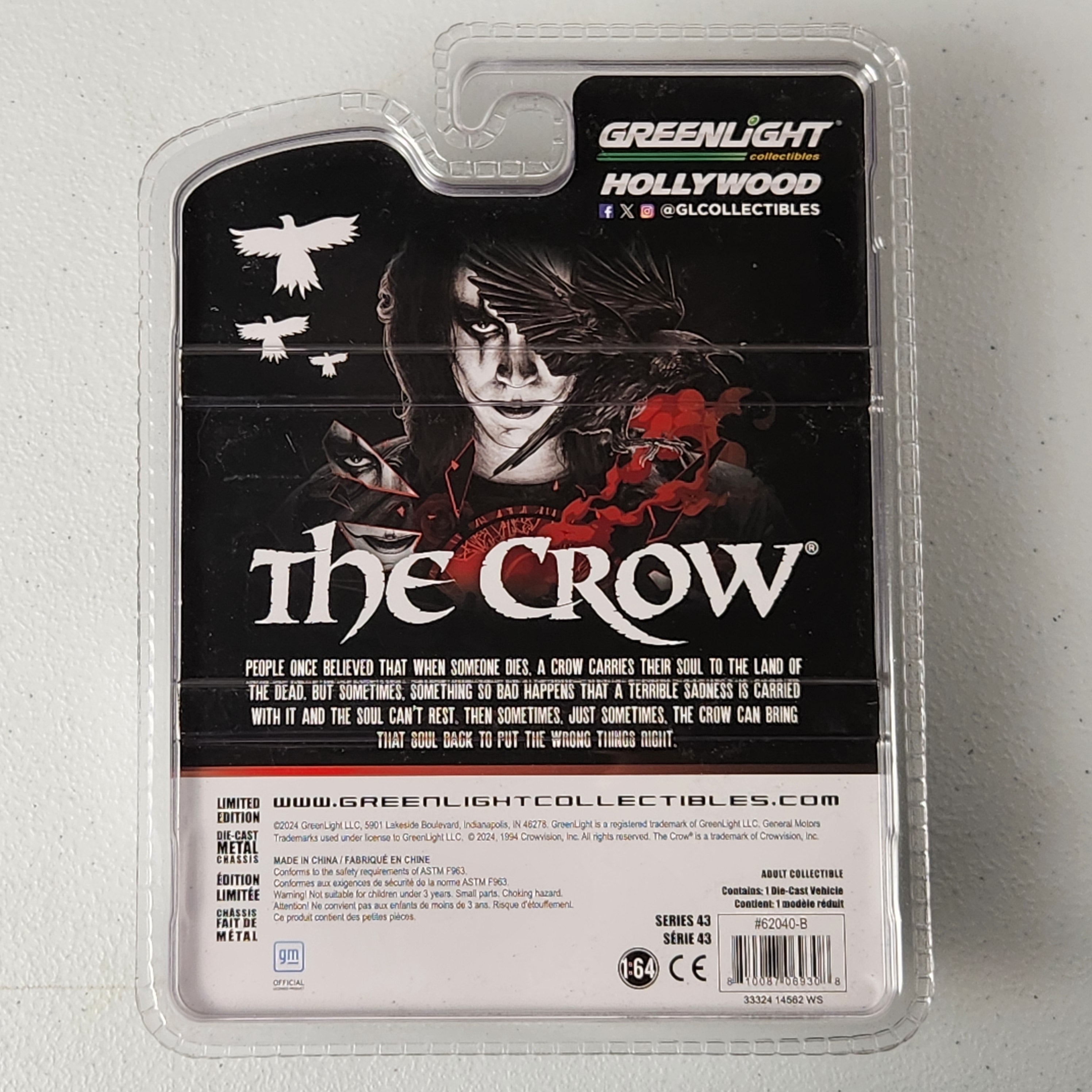 1971 Chevrolet Monte Carlo The Crow Hollywood American GreenLight 2024