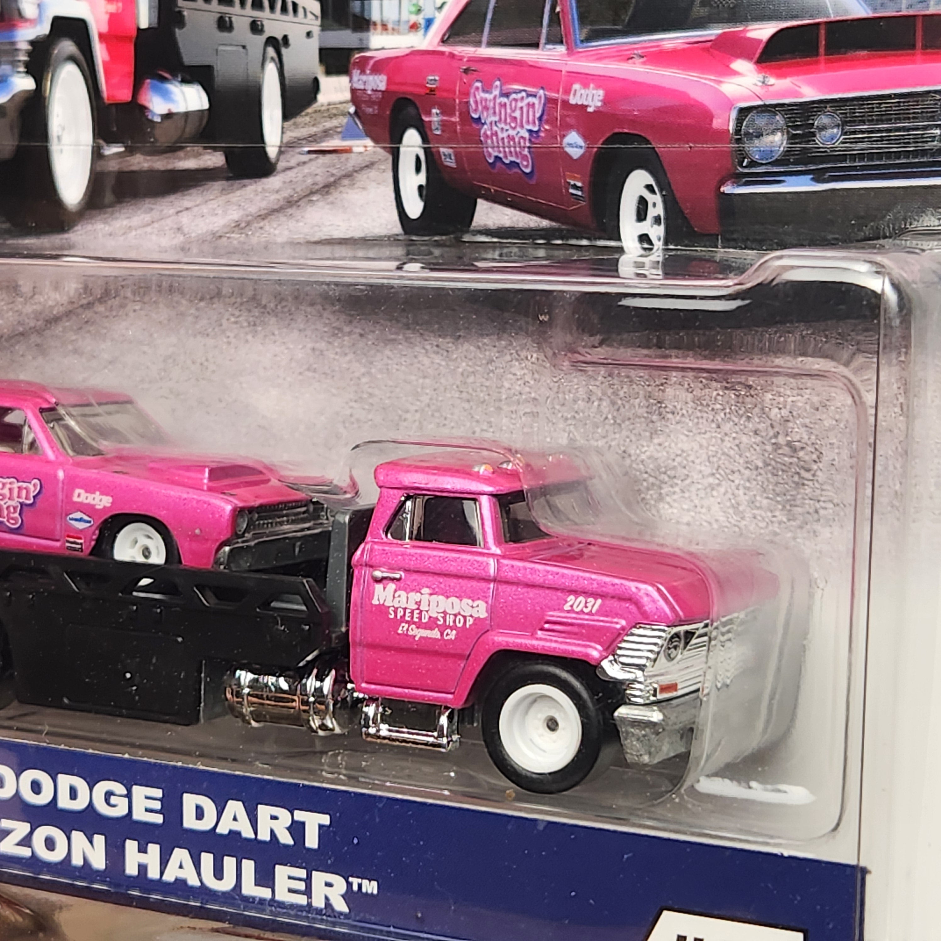 68 Dodge Dart Horizon Hauler #25 Team Transport American Premium Hot Wheels