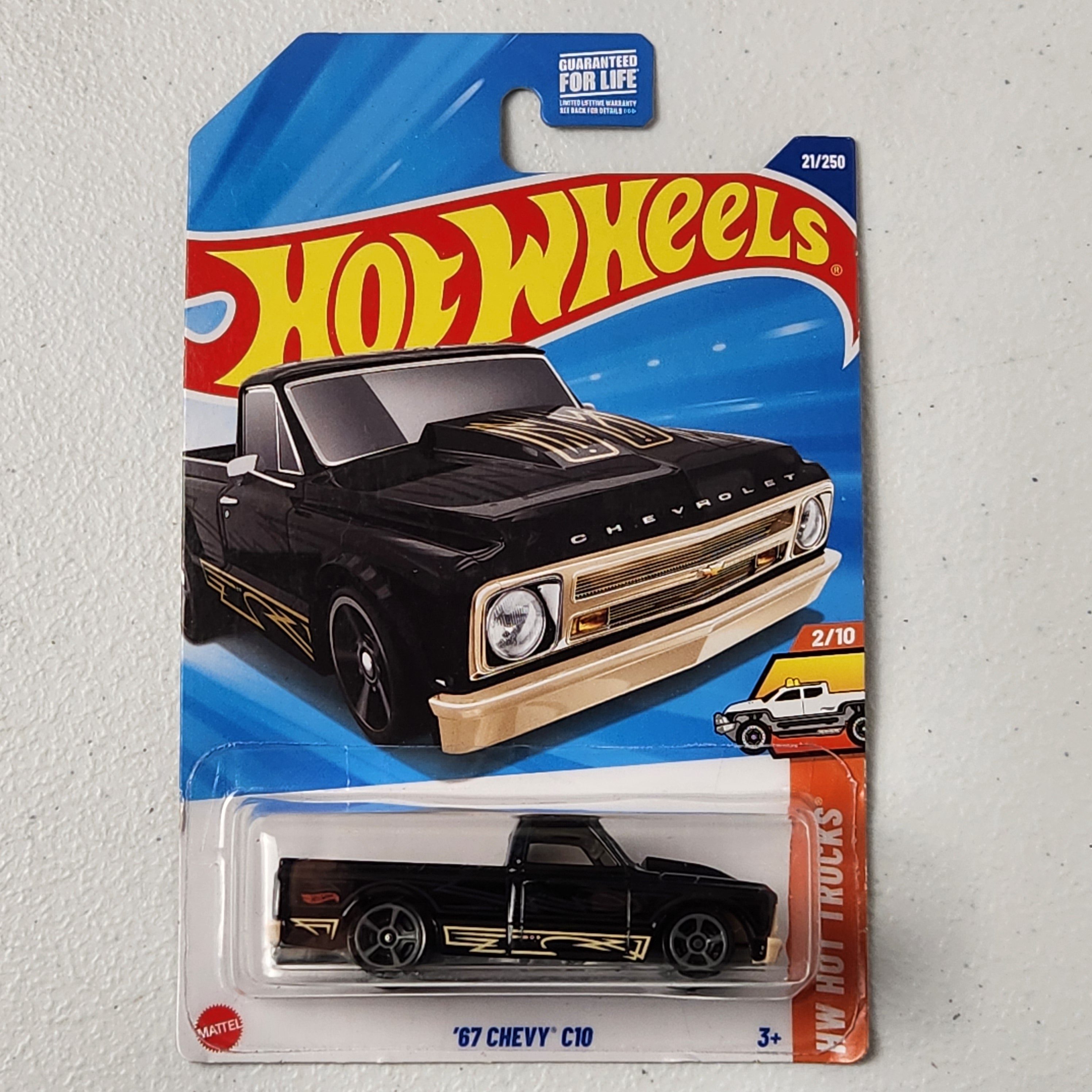 ’67 Chevy C10 HW Hot Trucks American Mainline Hot Wheels