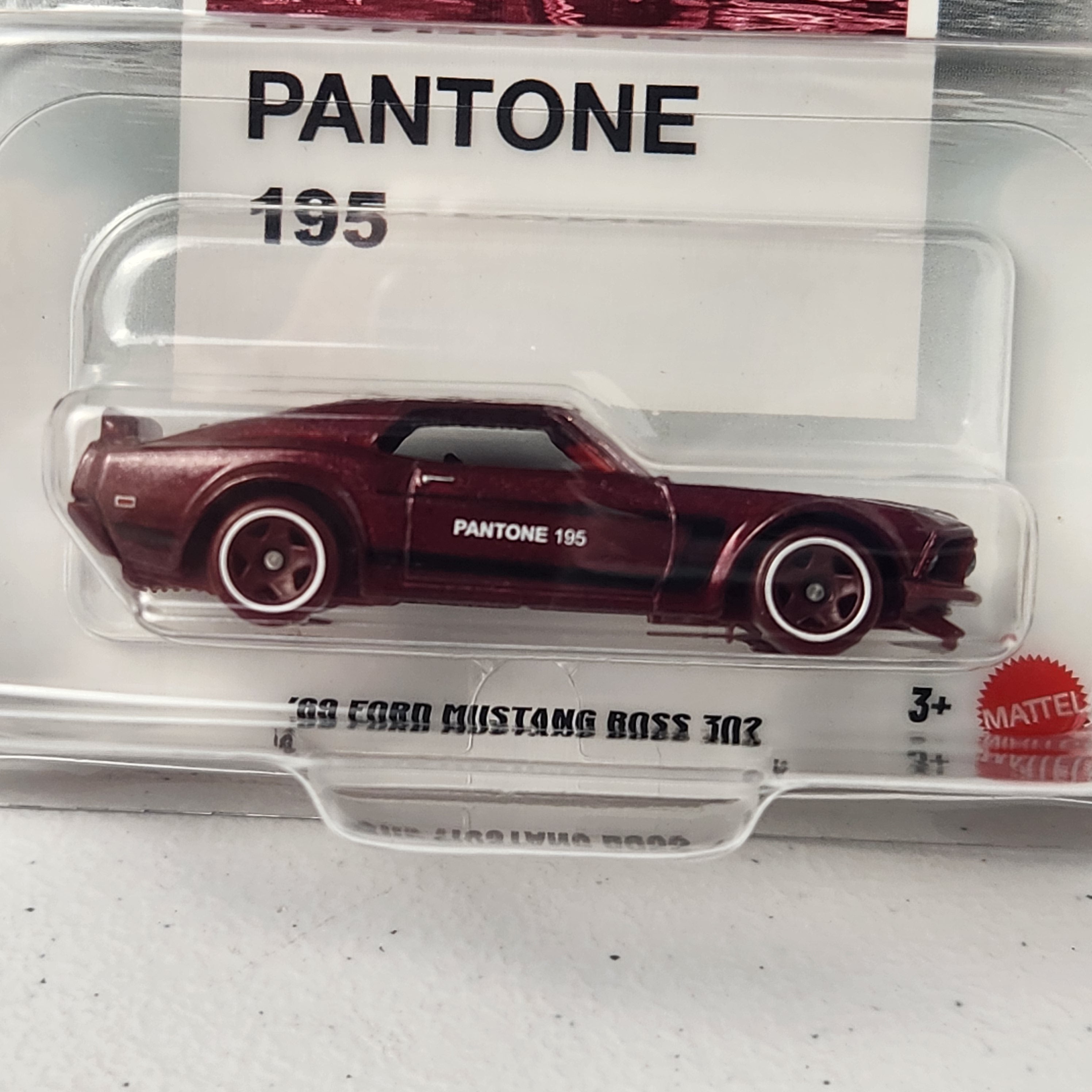 69 Ford Mustang Boss 302 #2/6 Pantone American SS Hot Wheels