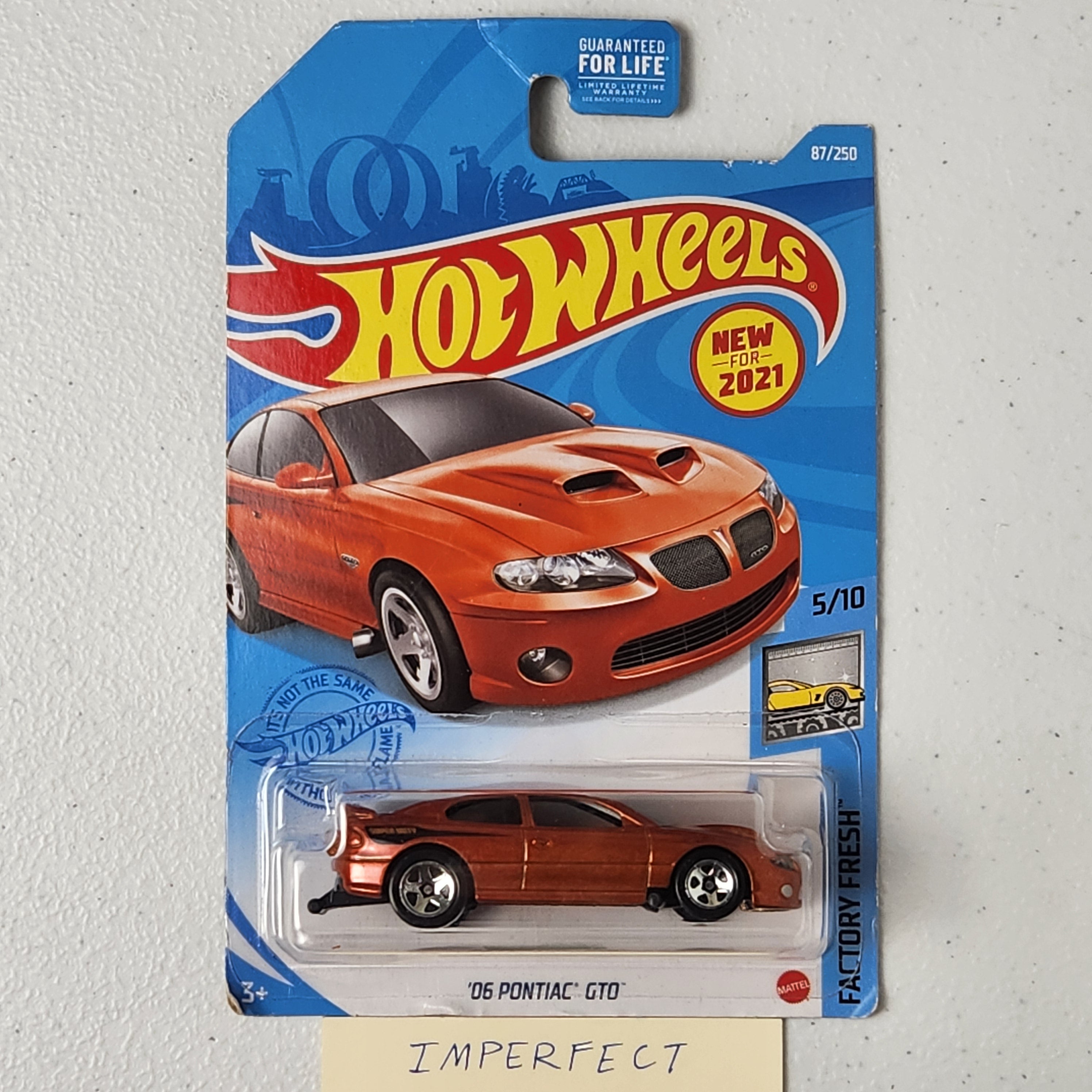 06 Pontiac GTO American Mainline Hot Wheels