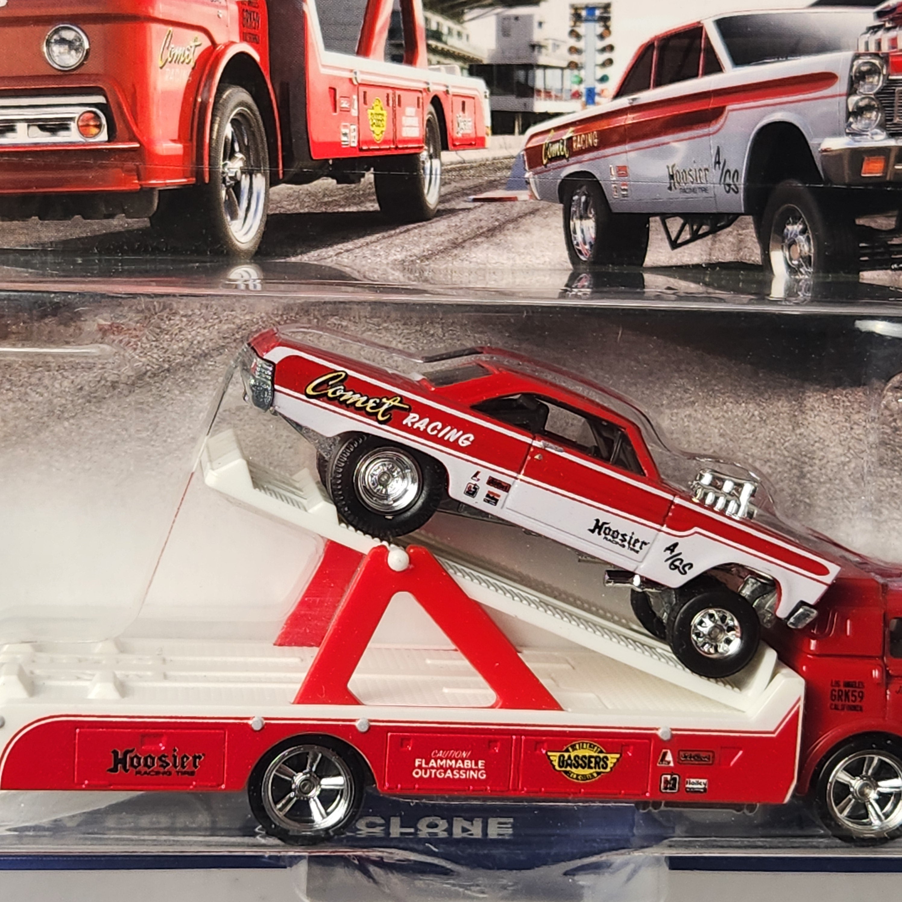 65 Mercury Comet Cyclone Ford C-800 #28 Team Transport American Premium Hot Wheels