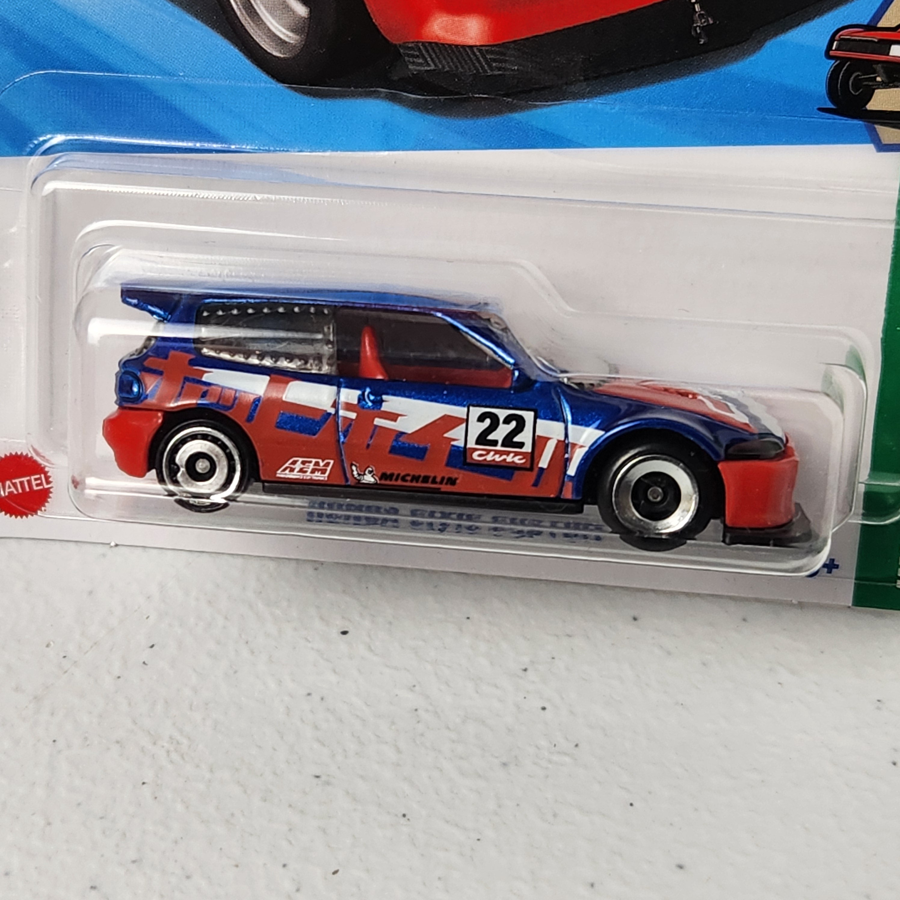 Honda Civic EG Custom JDM Mainline Hot Wheels