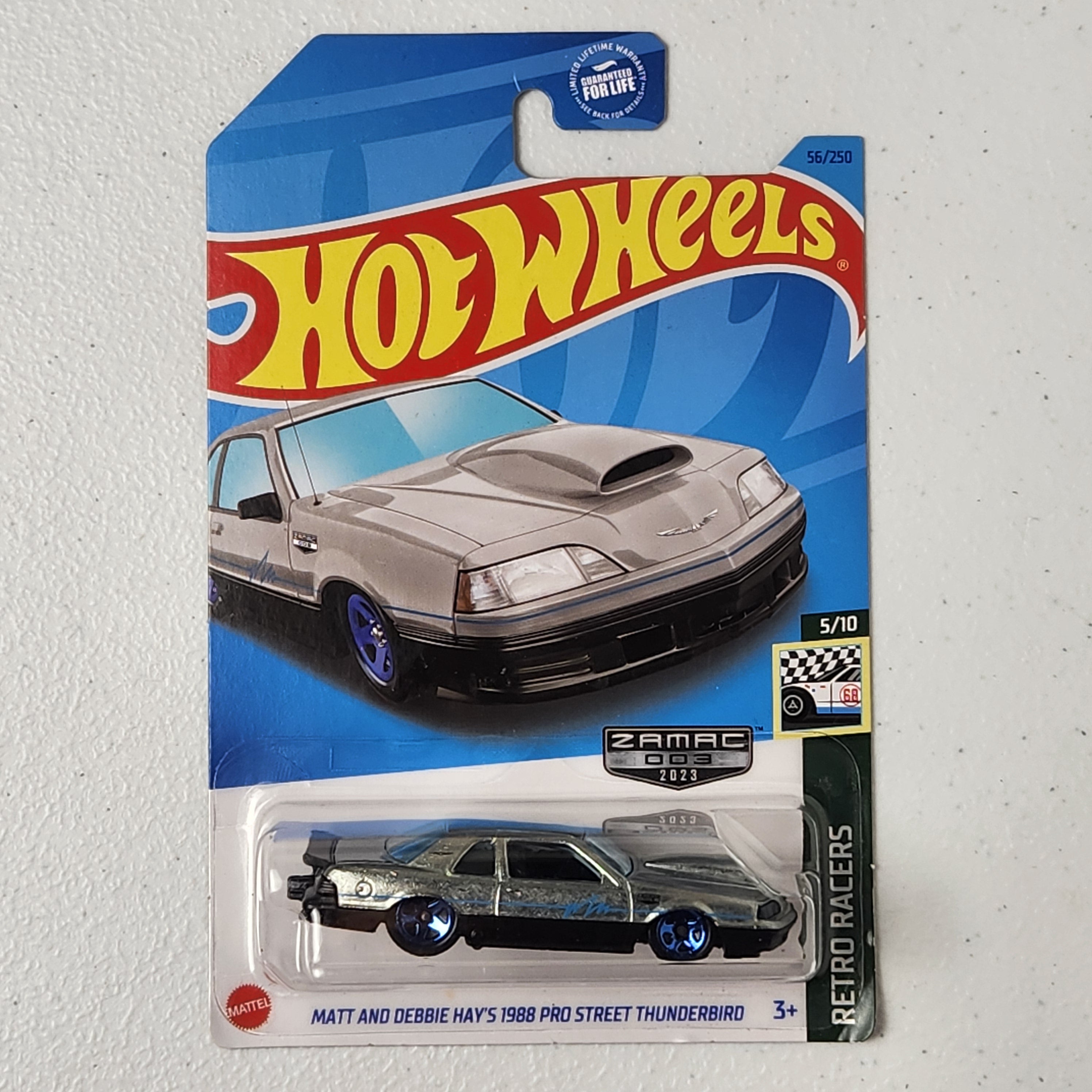 Matt and Debbie Hays 1988 Pro Street Thunderbird American Mainline Hot Wheels