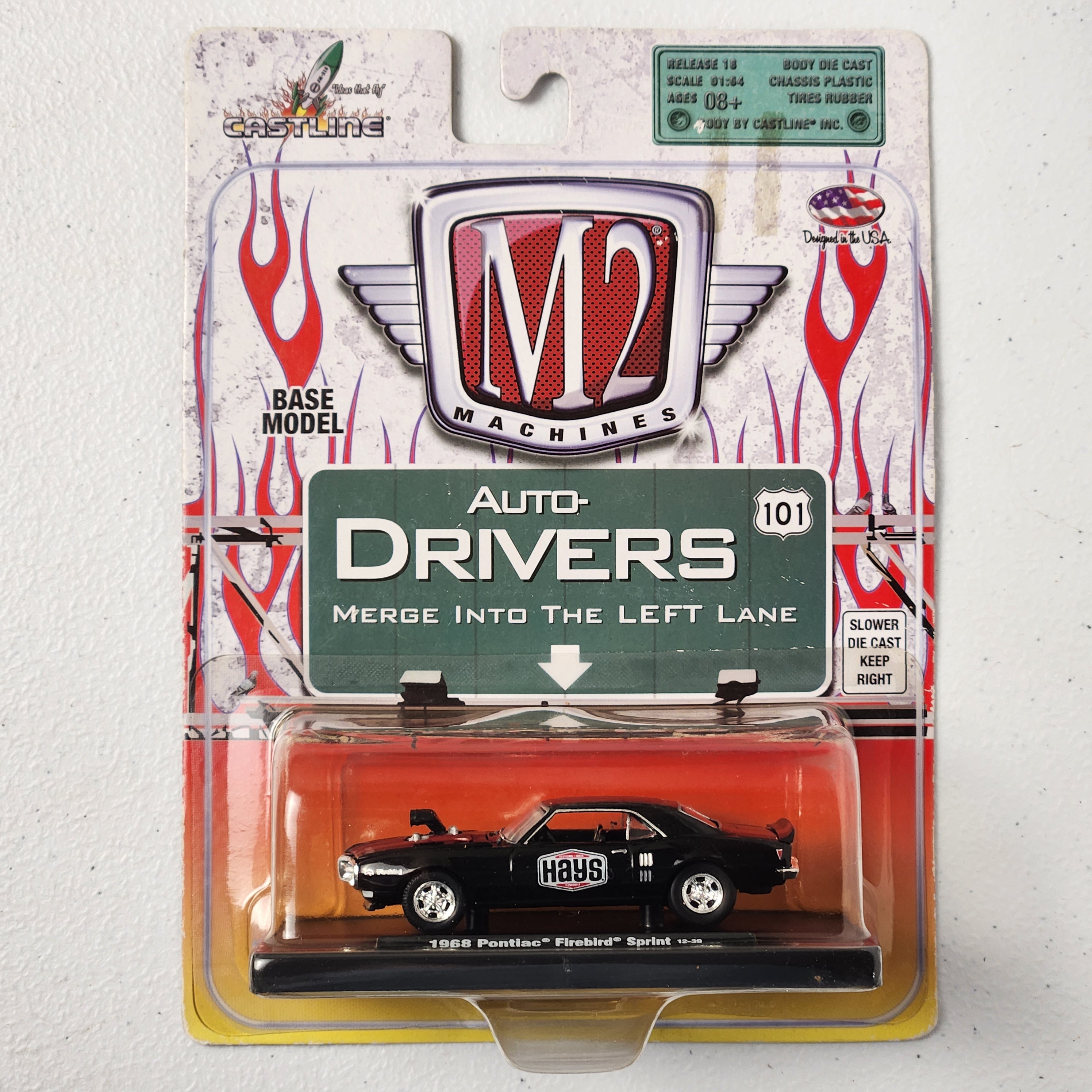 1968 Pontiac Firebird Sprint Auto Drivers American M2 Machines 2014