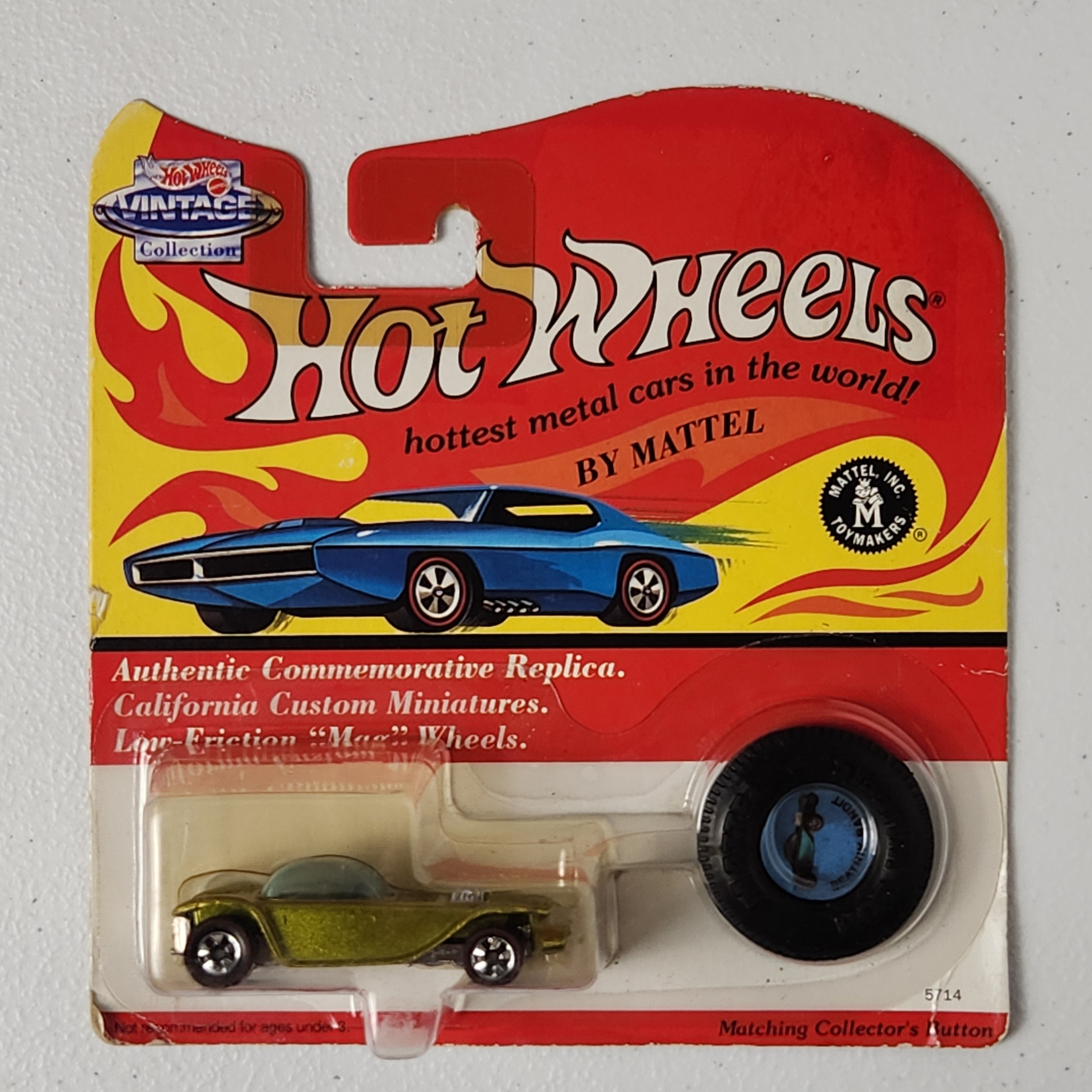 Beatnik Bandit 25th Anniversary Collector's Edition Replica Fantasy Premium Hot Wheels