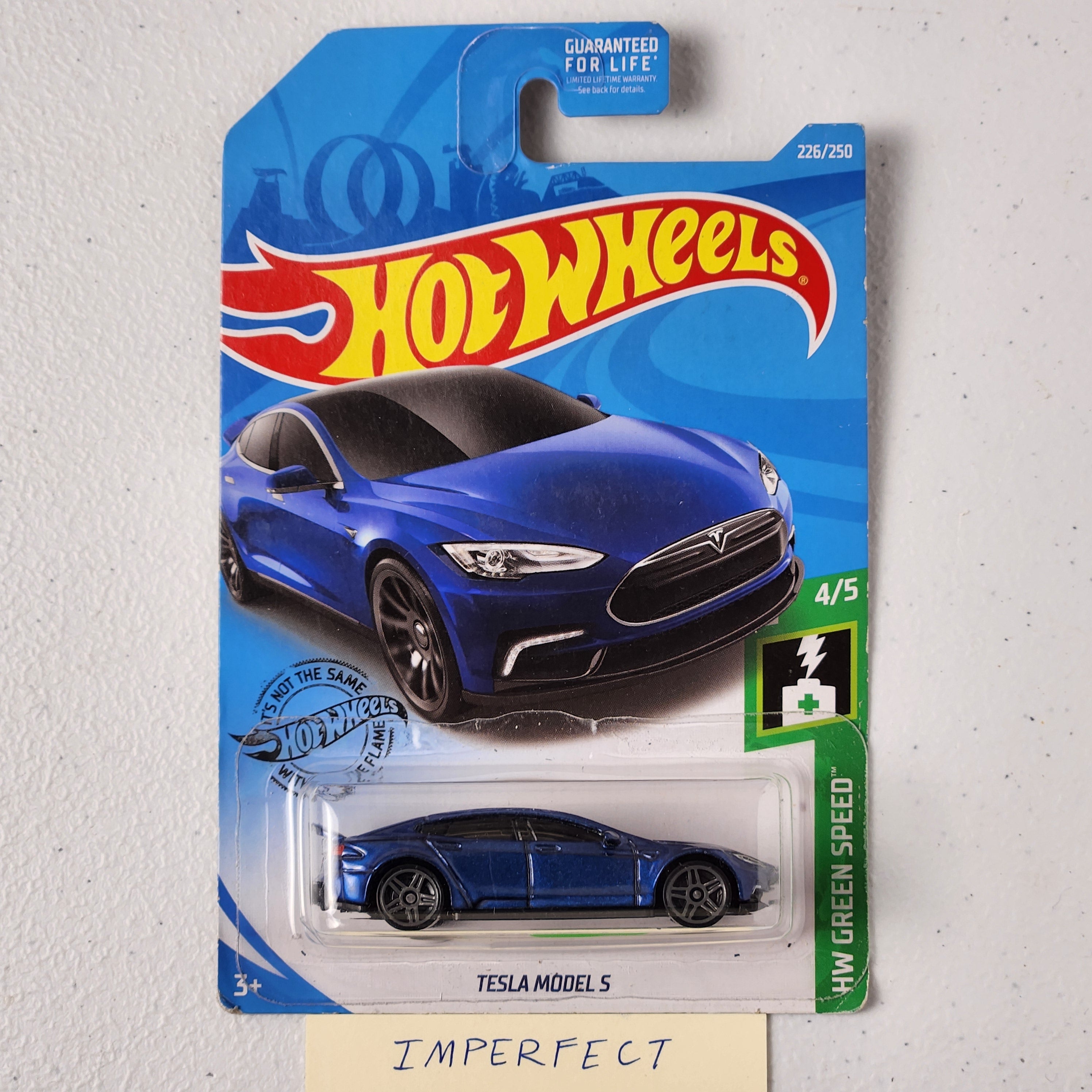 Tesla Model S Plaid EV American Mainline Hot Wheels
