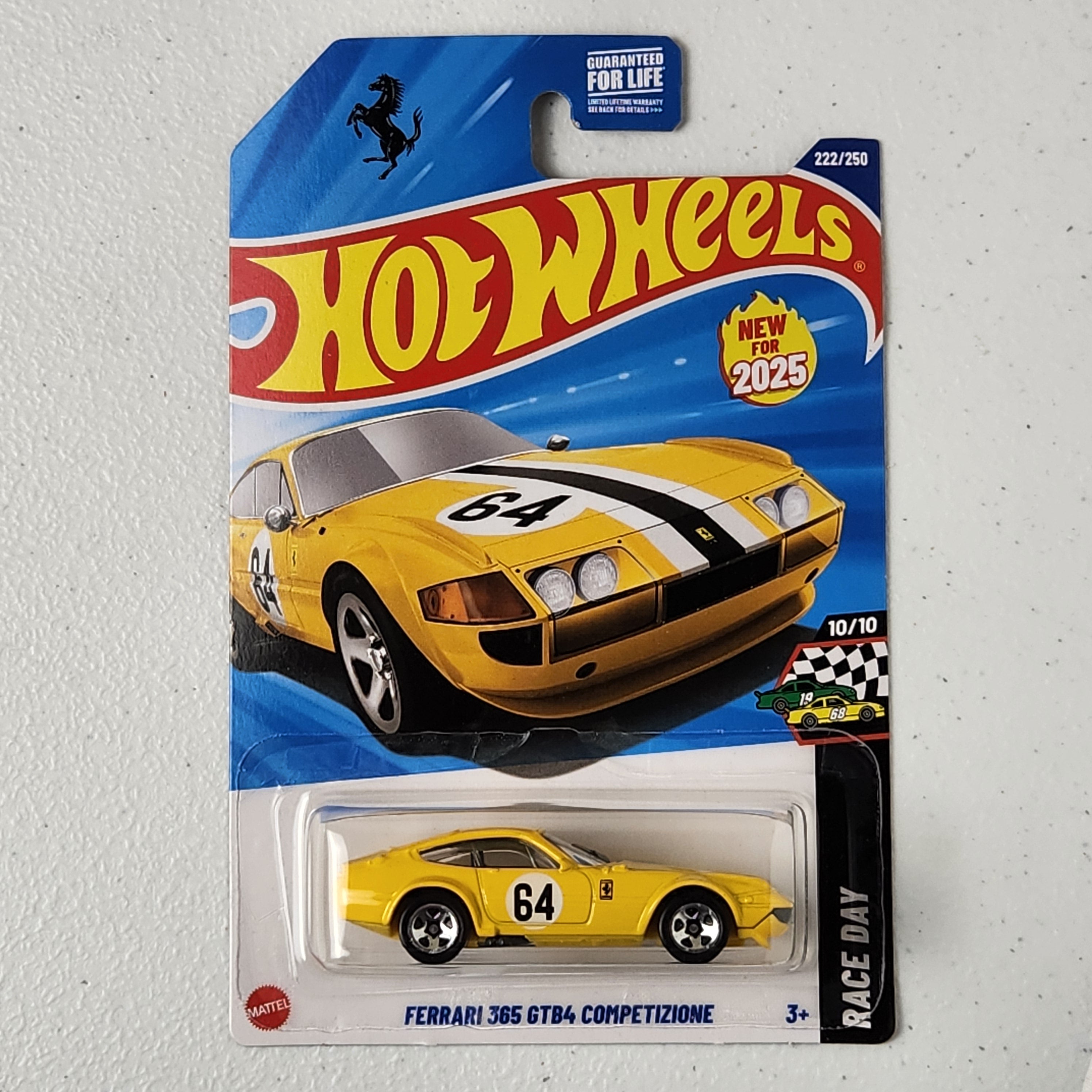 Ferrari 365 GTB4 Competizione Exotic Mainline Hot Wheels
