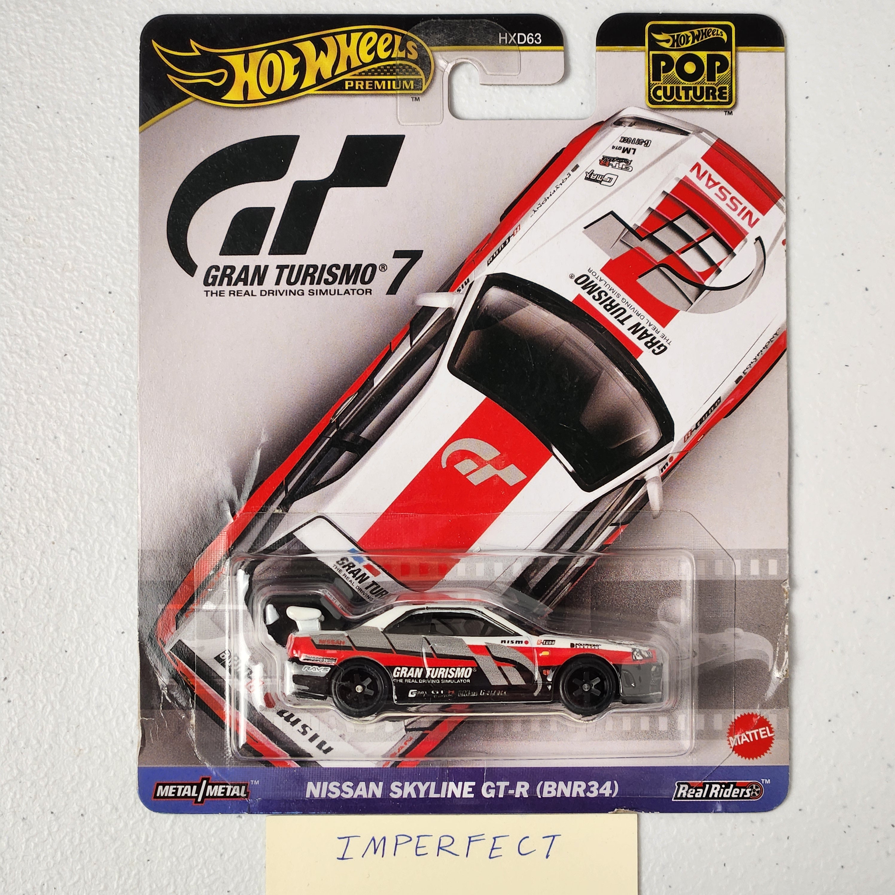 Nissan Skyline GTR (BNR34) R34 Gran Turismo JDM Premium Hot Wheels