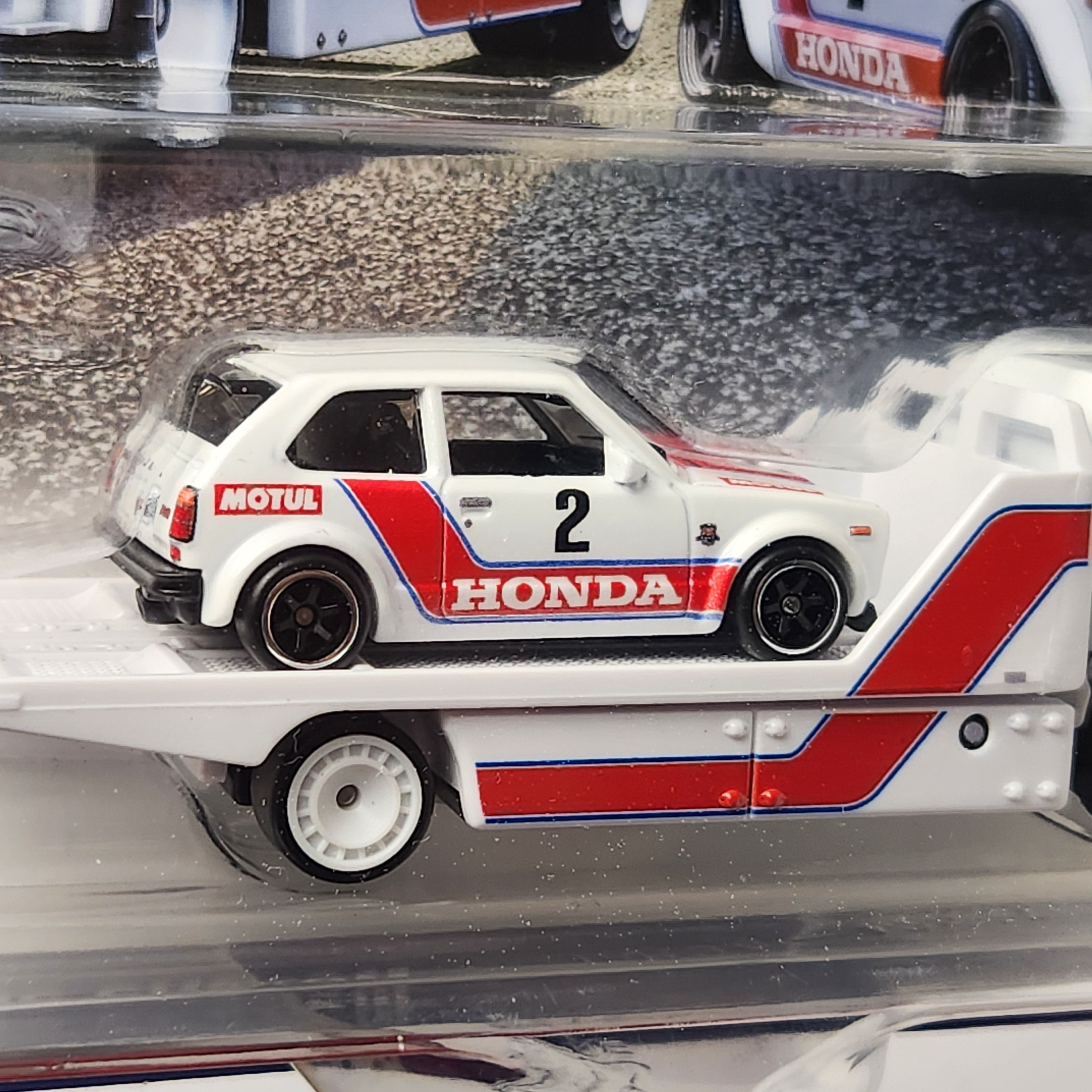 73 Honda Civic Custom Aero Lift #80 Team Transport JDM Premium Hot Wheels