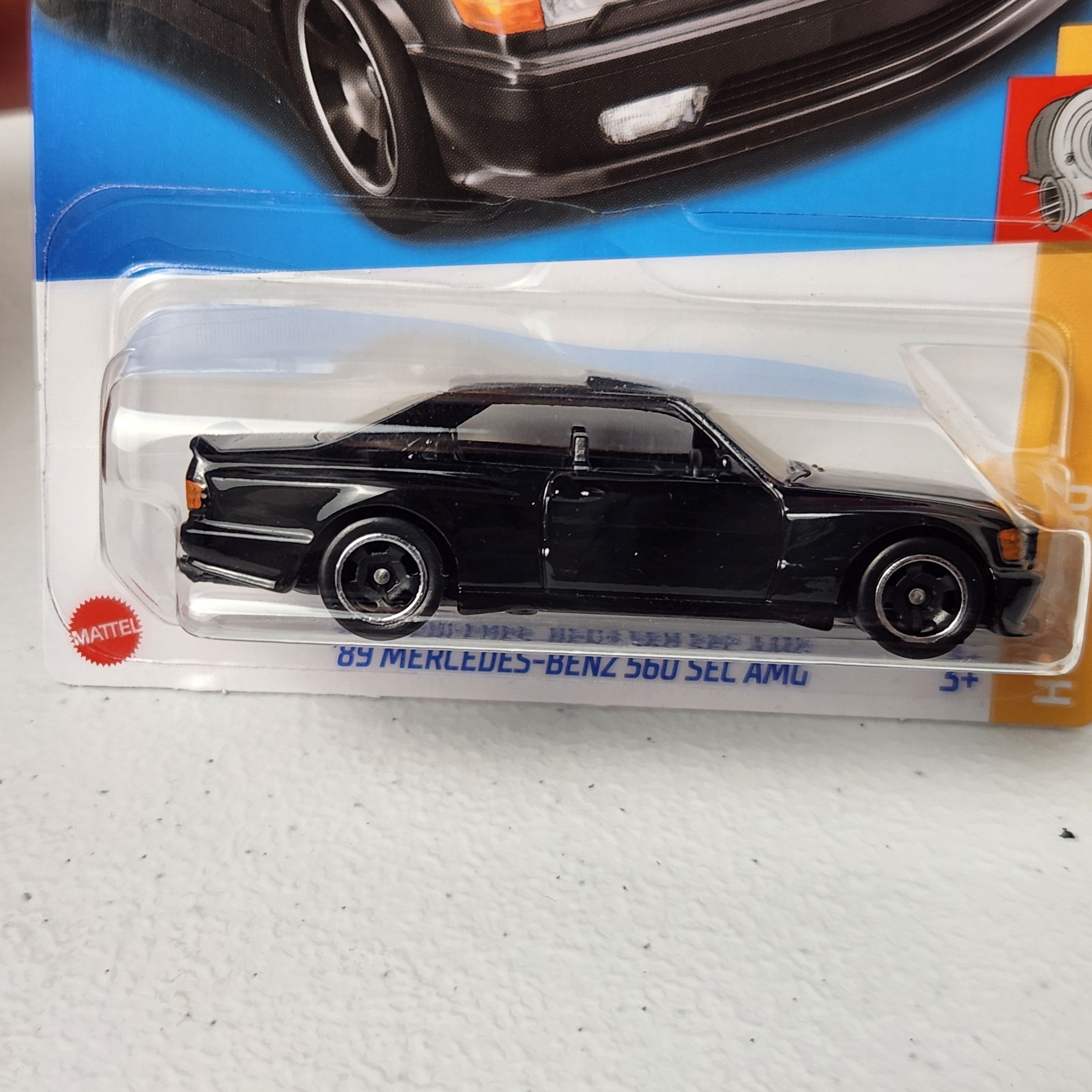 '89 Mercedes-Benz 560 SEC AMG European Mainline Hot Wheels
