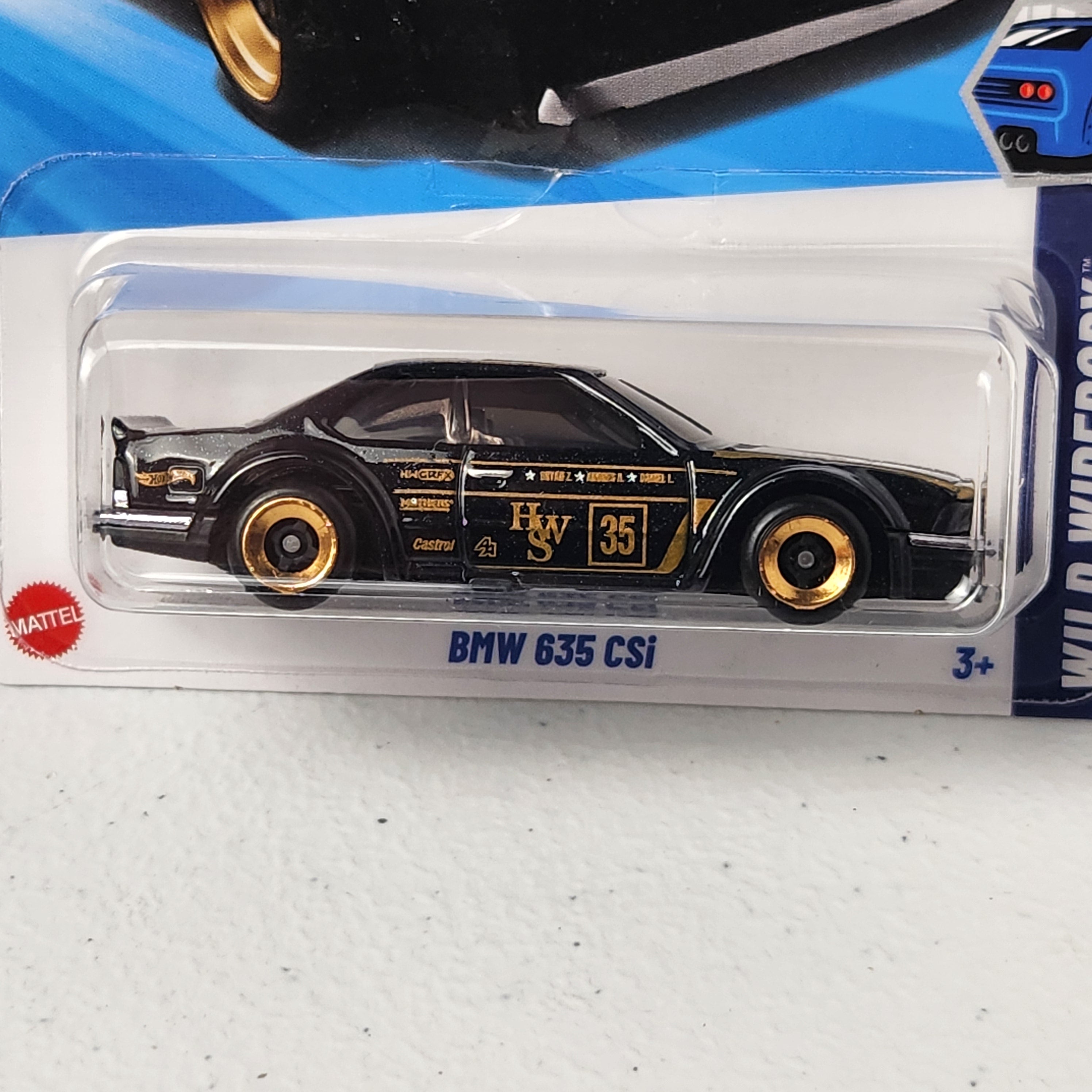 BMW 635 CSi European Mainline Hot Wheels