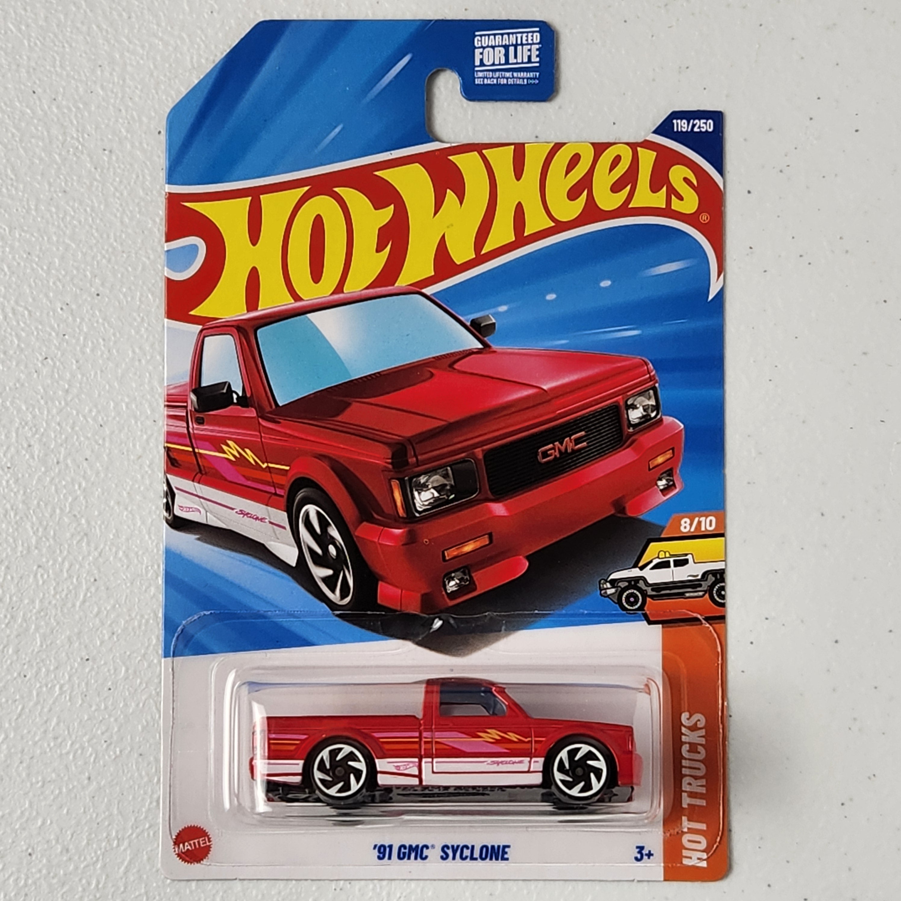 '91 GMC Syclone Pickup American Mainline Hot Wheels