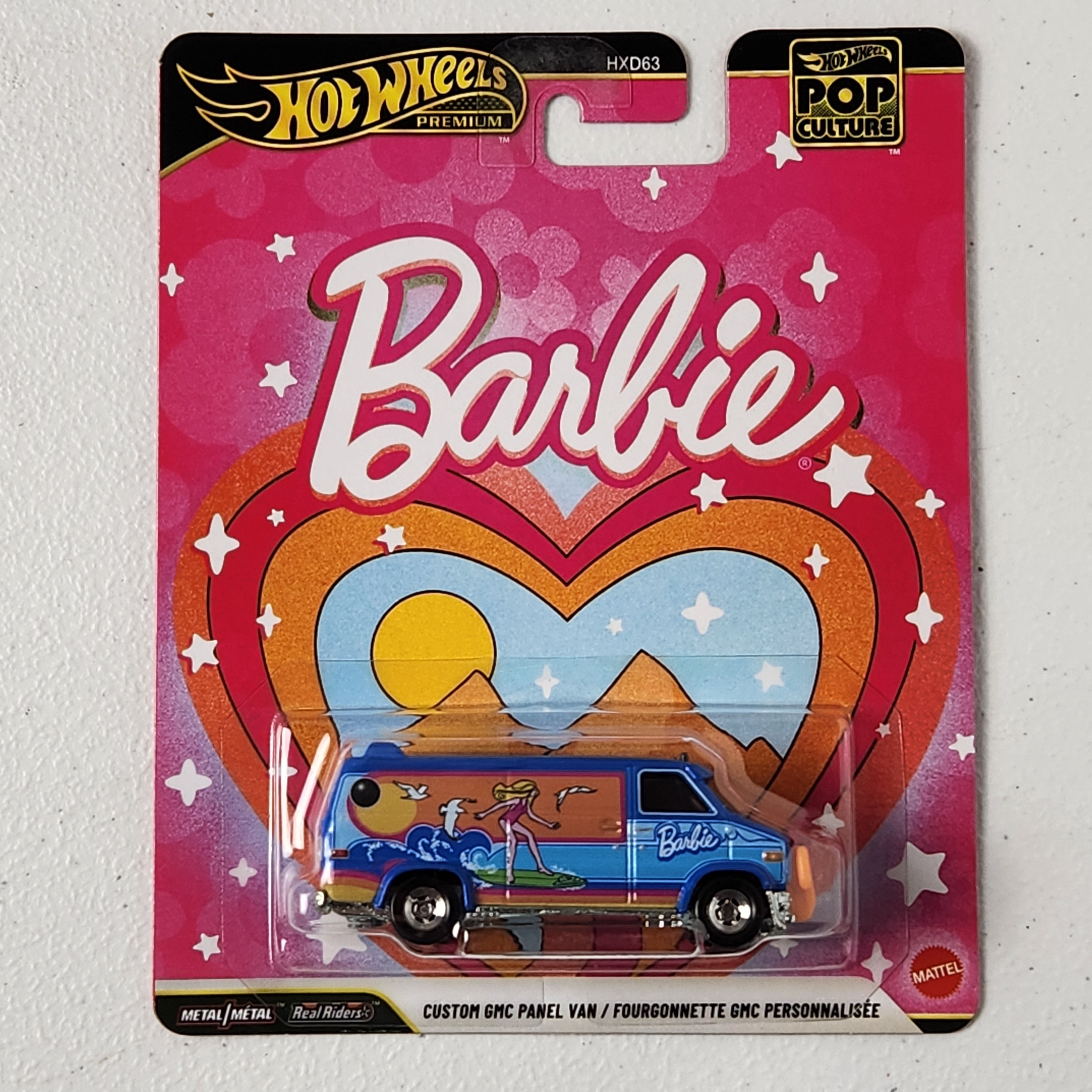 Custom GMC Panel Van Barbie American Premium Hot Wheels 2024