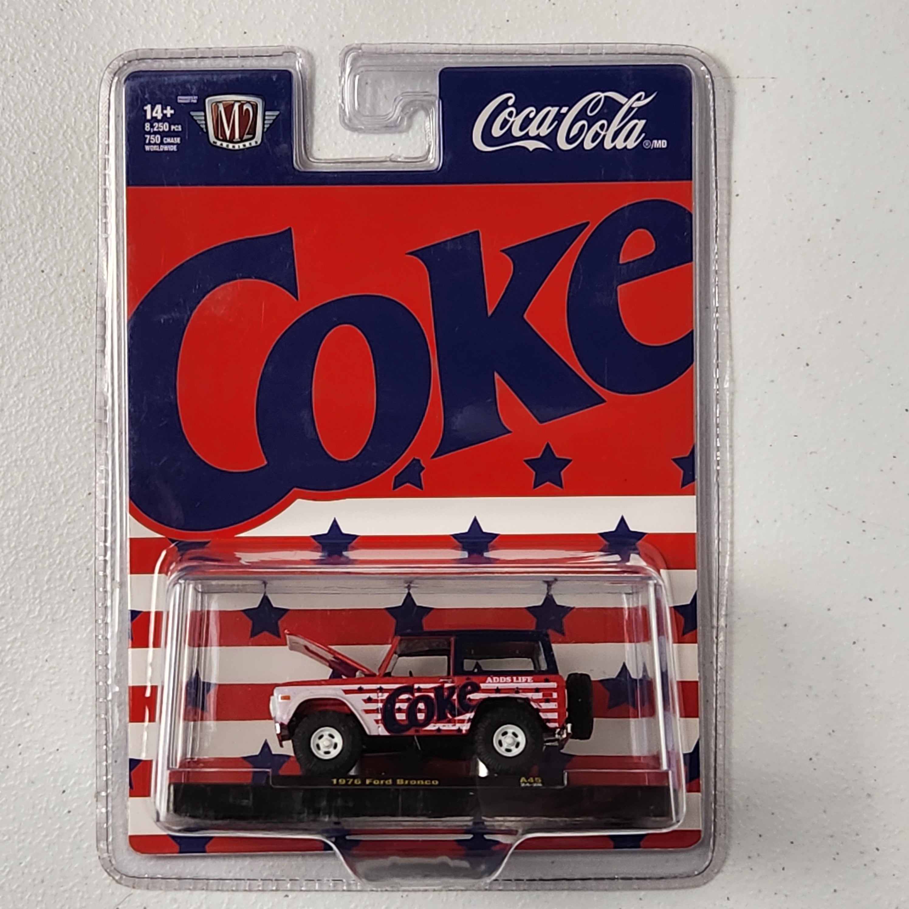 1976 Ford Bronco Coca-Cola European M2 Machines 2025