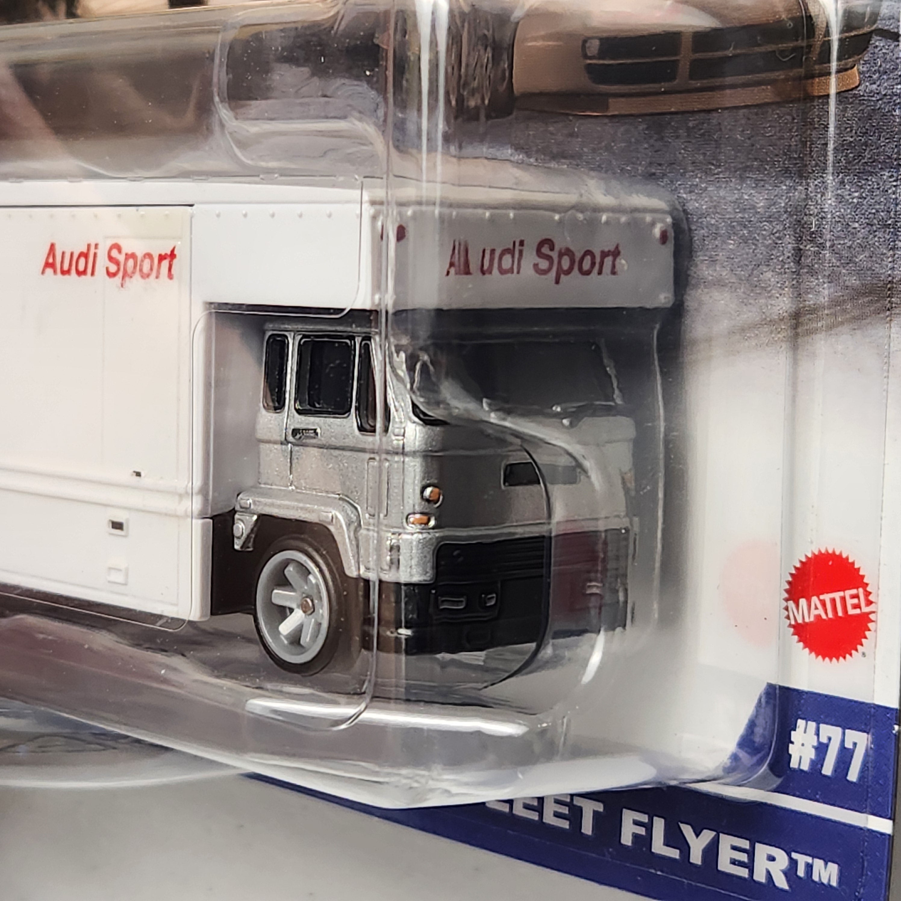 Audi S4 quattro Fleet Flyer #77 Team Transport European Premium Hot Wheels