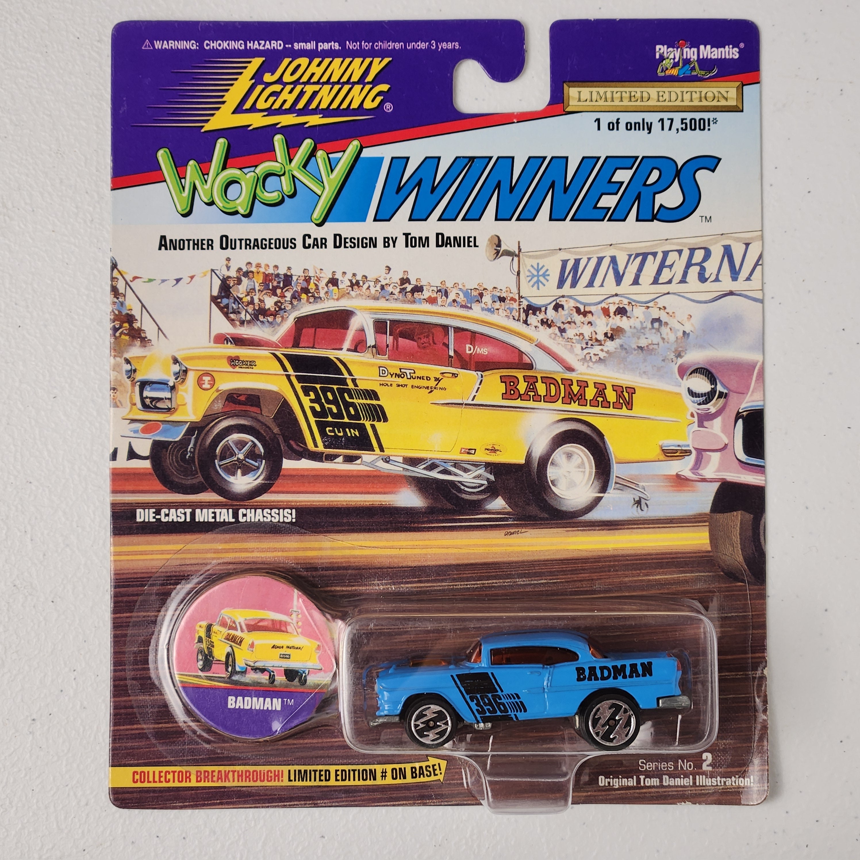 Badman Wacky Winners 1996 American Johnny Lightning
