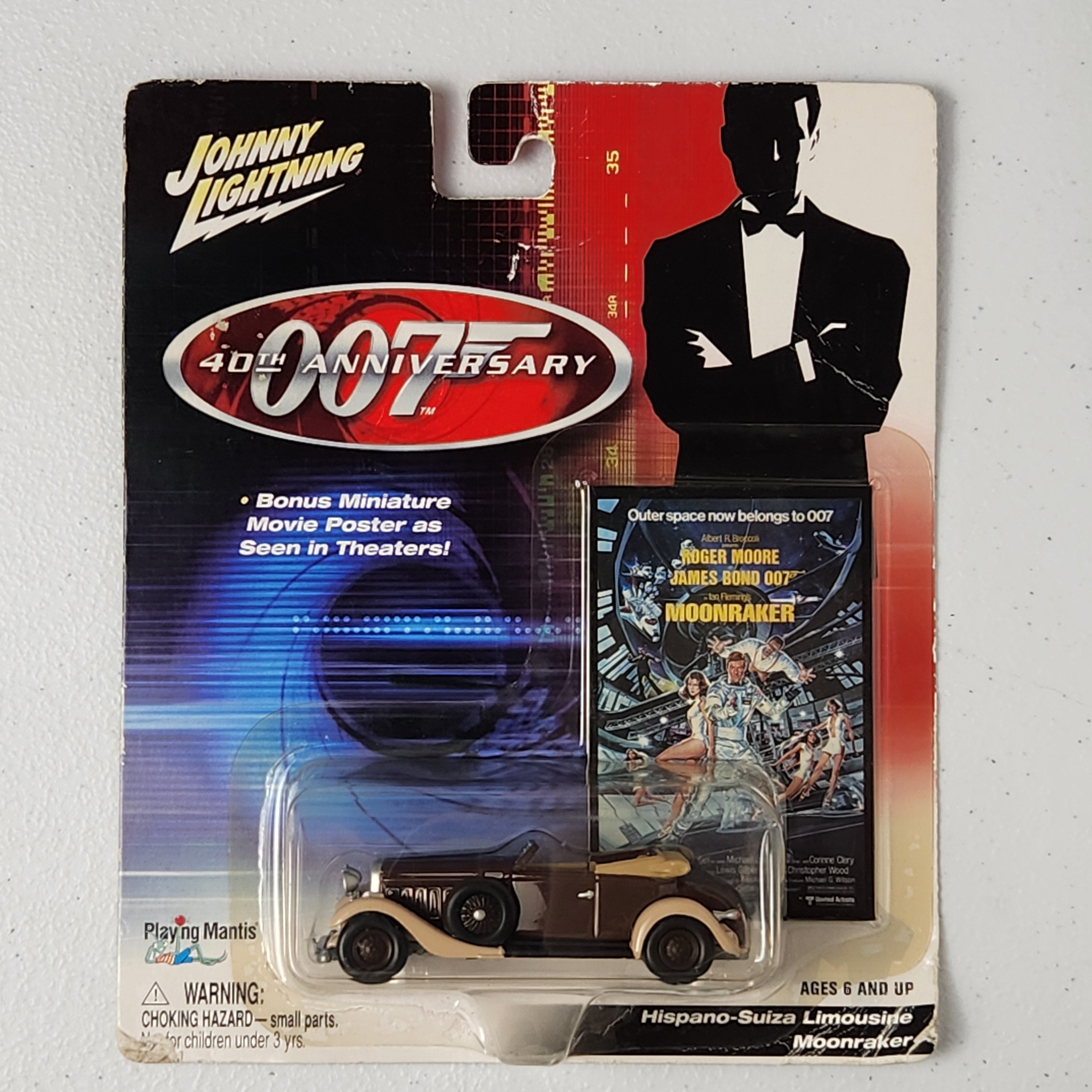 Hispano-Suiza Limousine Moonraker 007 40th Anniversary European Johnny Lightning