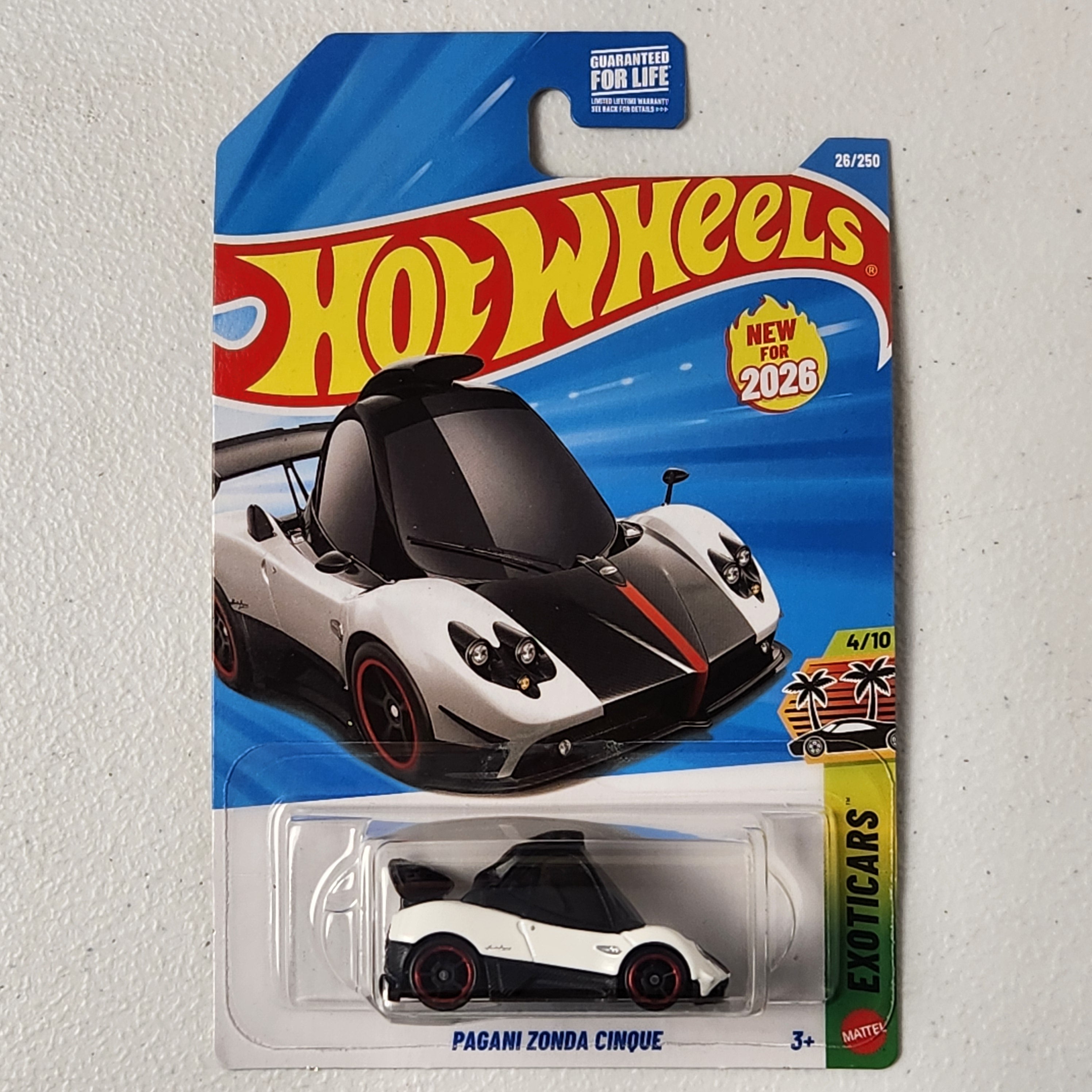 Pagani Zonda Cinque Tooned European Mainline Hot Wheels