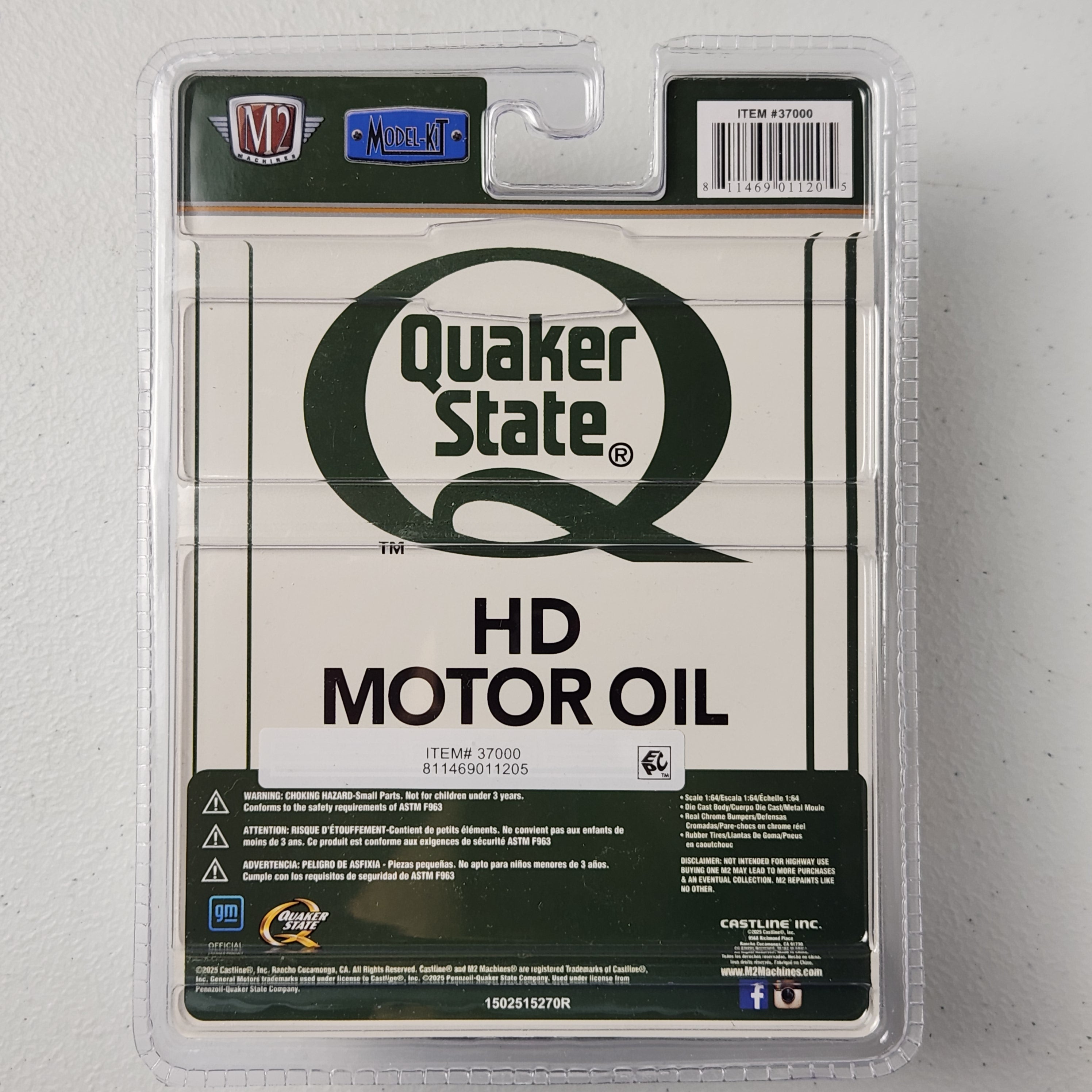 1977 GMC Sierra Grande 15 Quaker State Model Kit Auto Lift American M2 Machines 2026