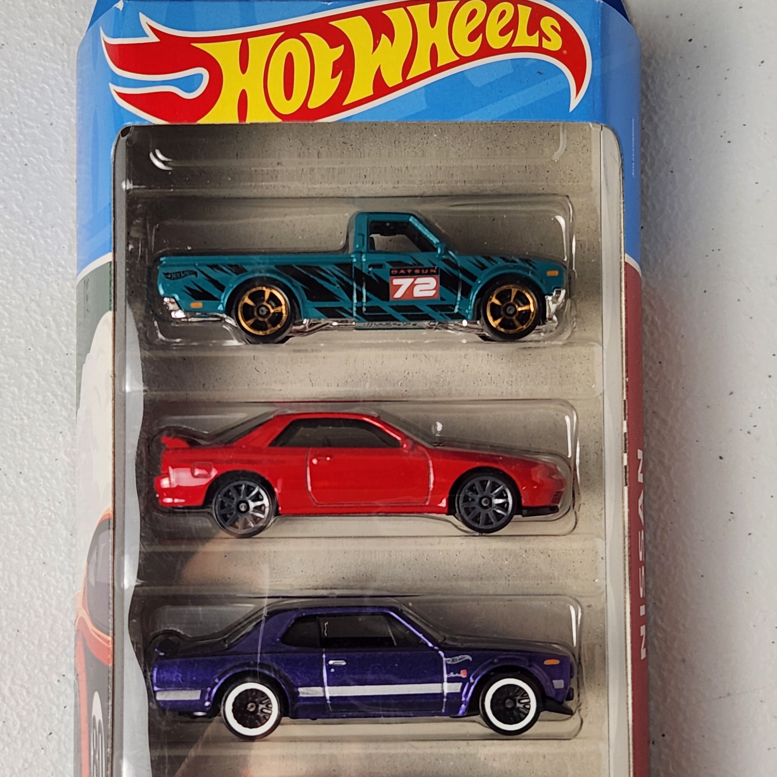 Nissan 5 Pack JDM Mainline Hot Wheels