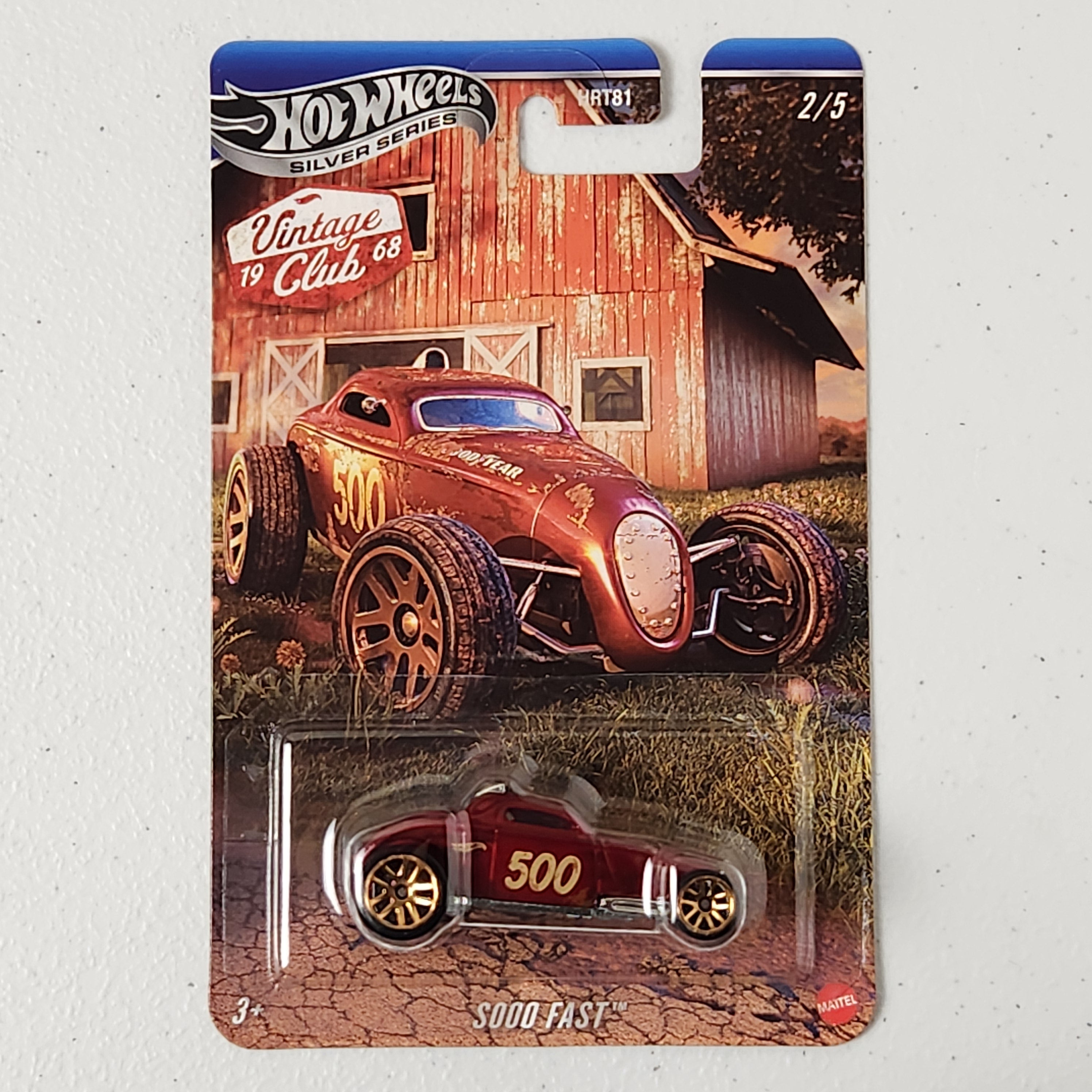 Vintage Club 1968 Mix 1 Set SS Hot Wheels