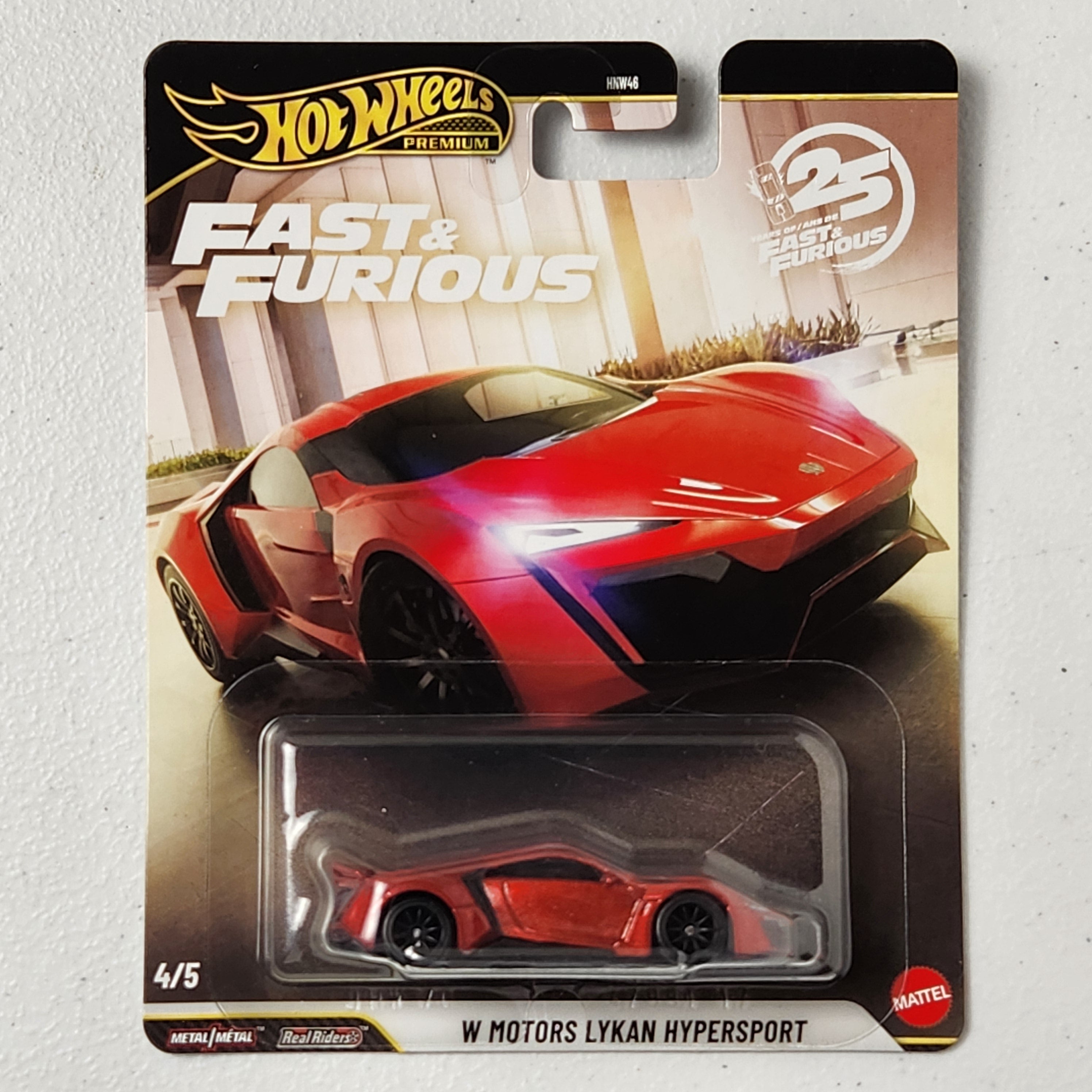 W Motors Lykan Hypersport #4/5 Fast & Furious Exotic Premium Hot Wheels 2026