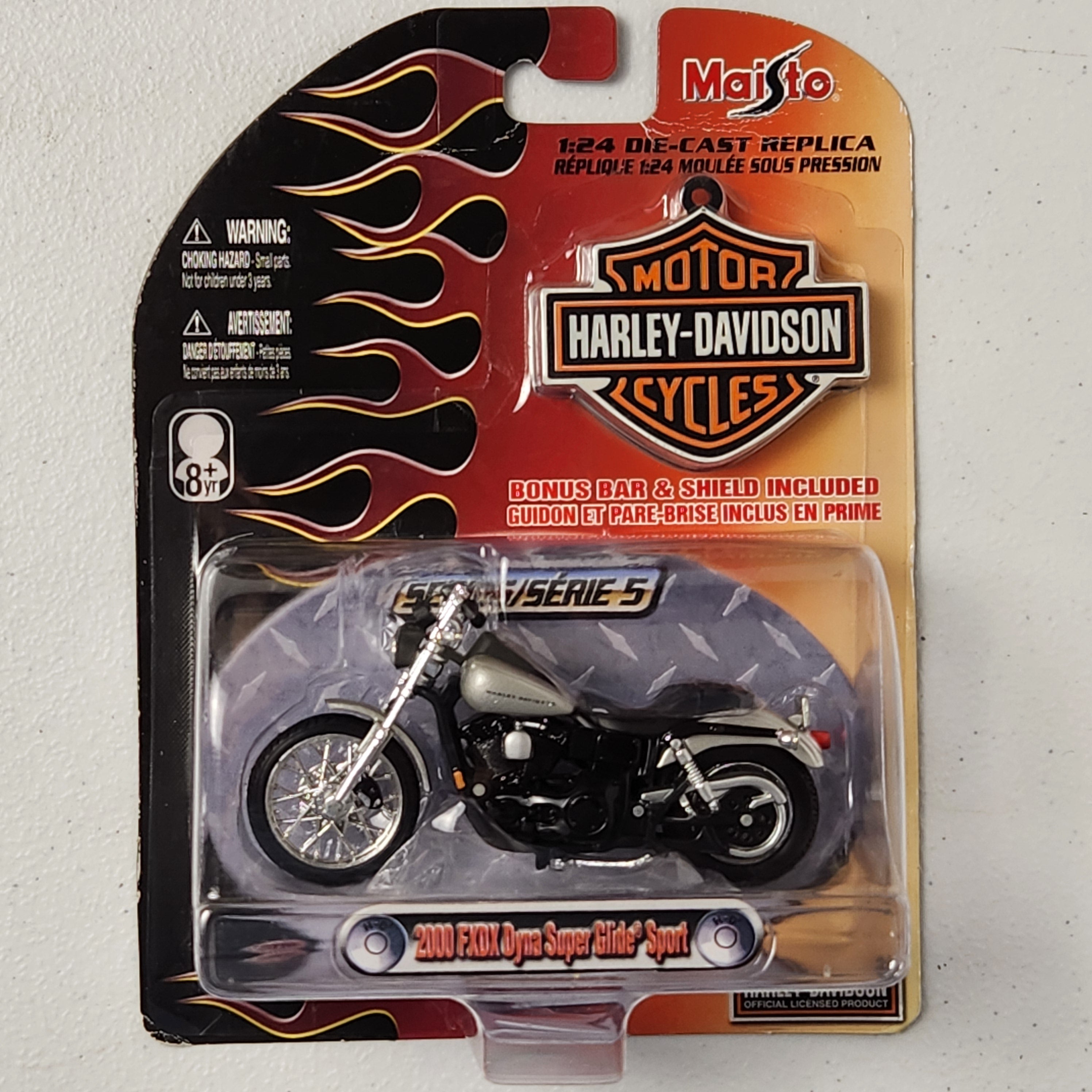 2001 FXDX Dyna Super Glide Sport Harley-Davidson Cycles American Maisto 2005
