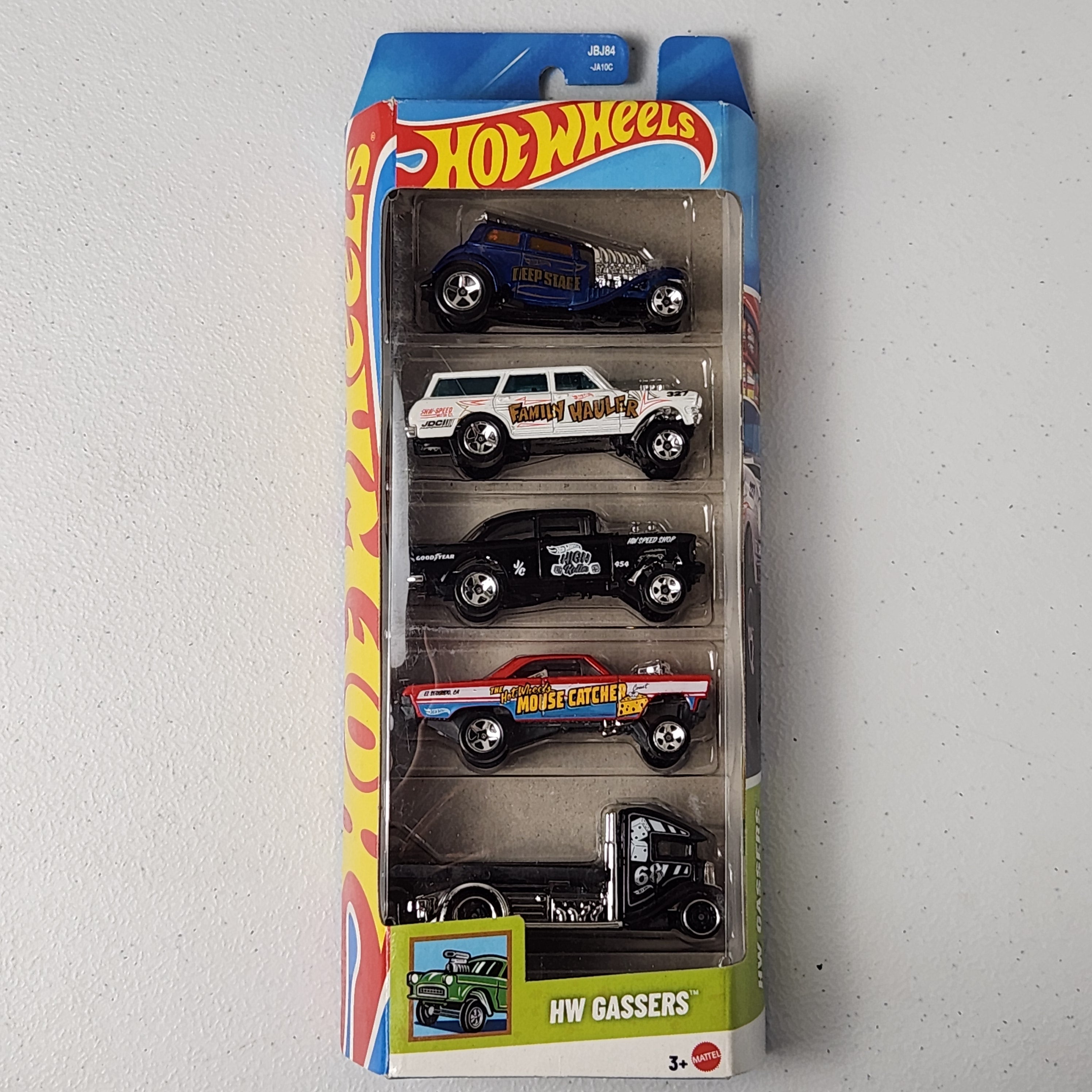 HW Gassers 5 Pack American Mainline Hot Wheels