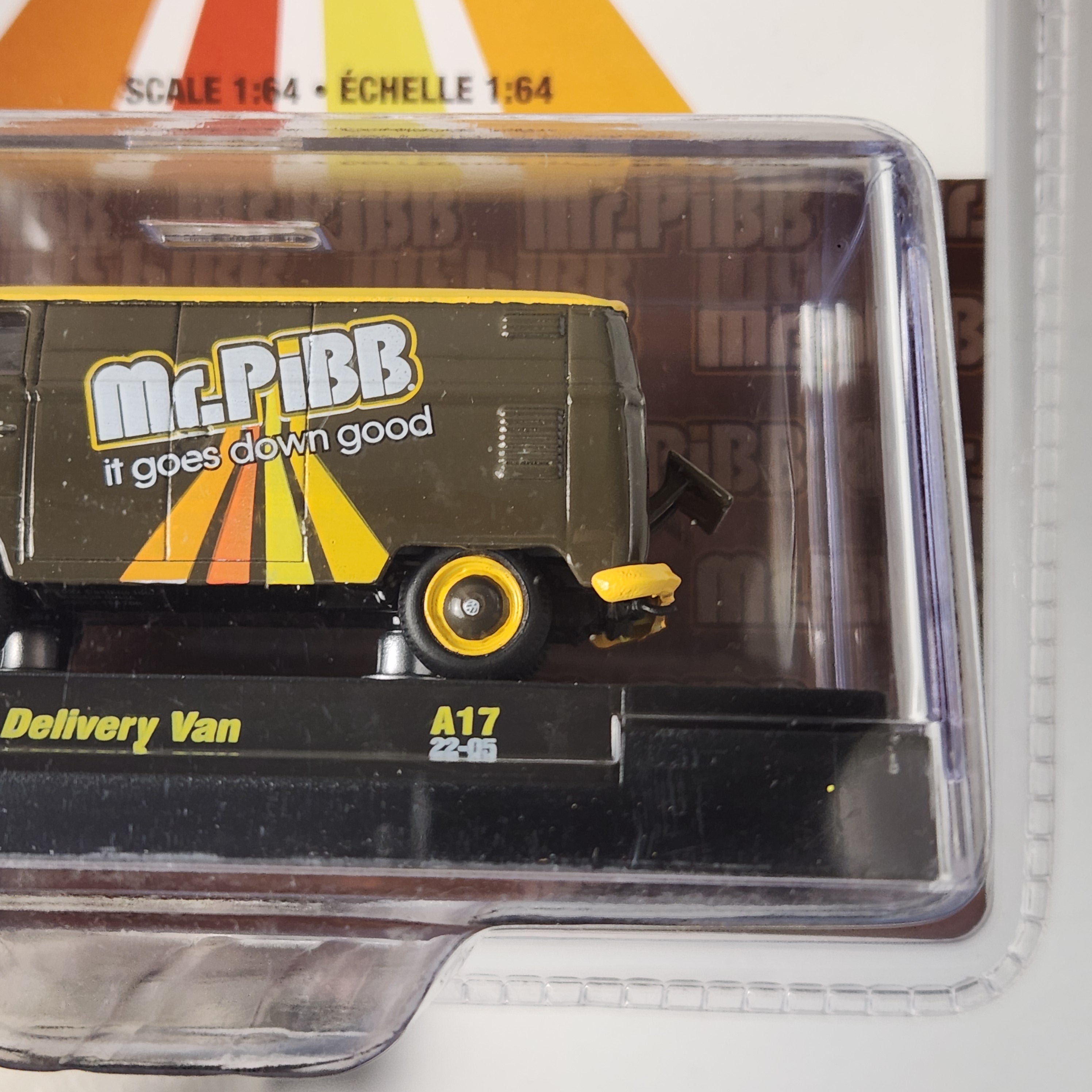 1960 Volkswagen Delivery Van Mr. Pibb European M2 Machines 2021